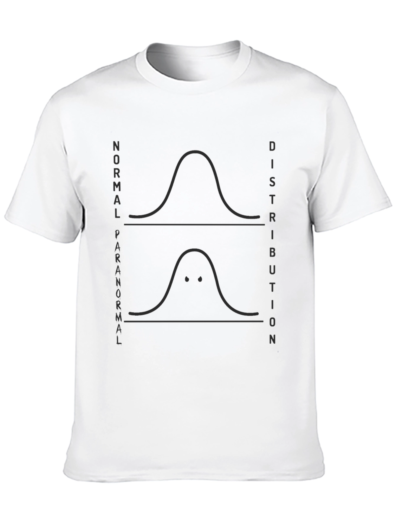 Normal Paranormal Distribution Graphic T-Shirt