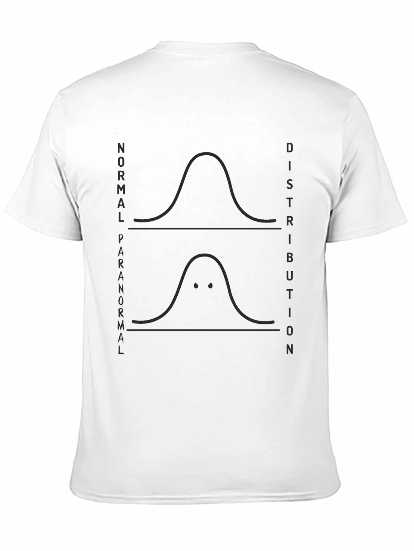 Normal Paranormal Distribution Graphic T-Shirt
