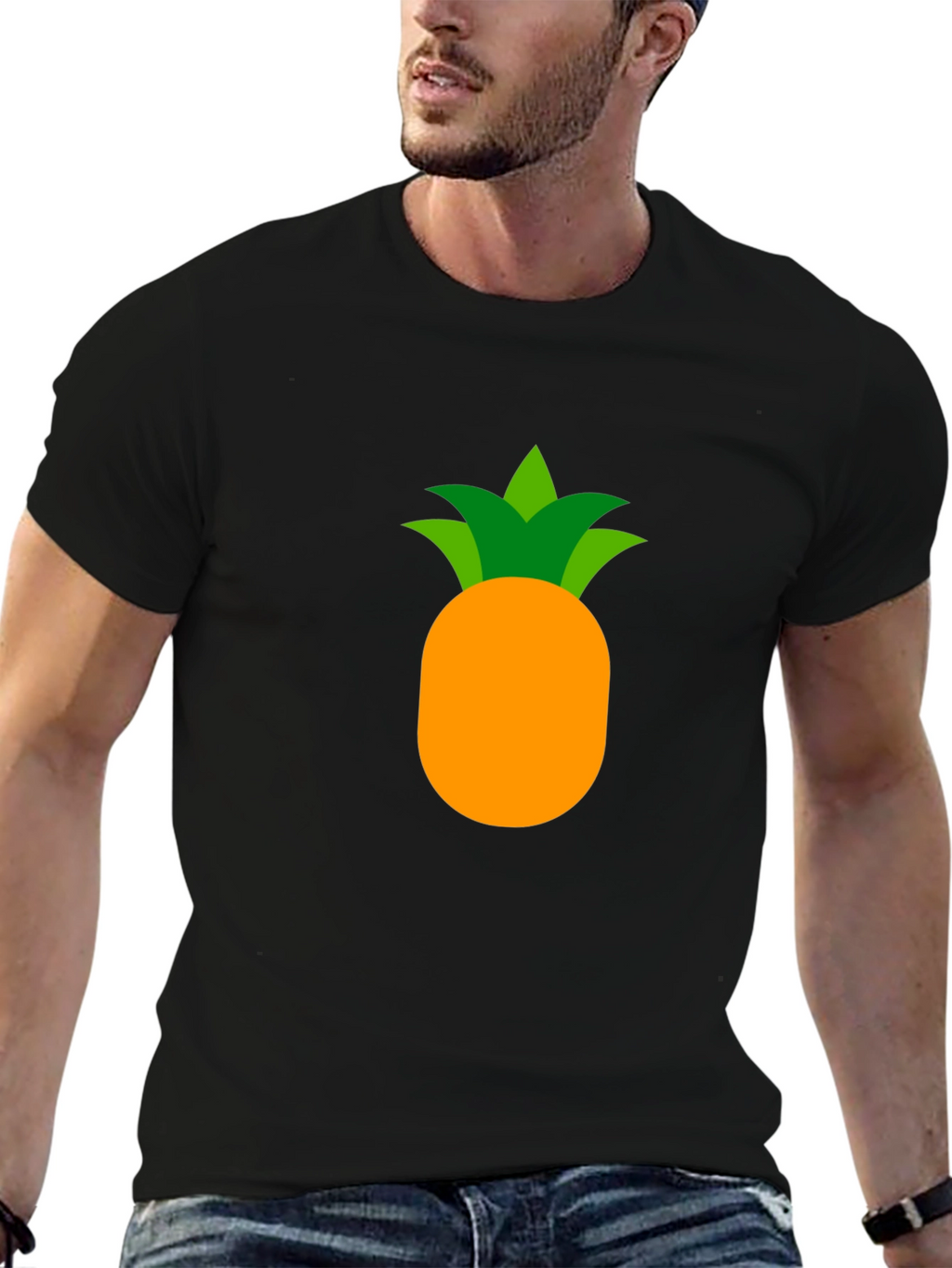 Pineapple Graphic Tee - Casual Comfort