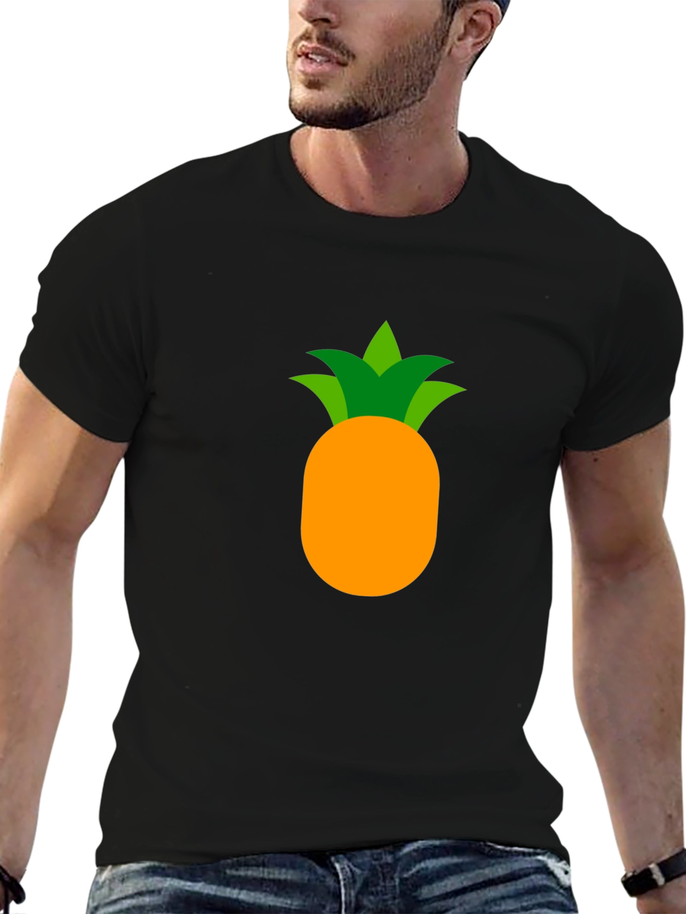 Pineapple Graphic Tee - Casual Comfort