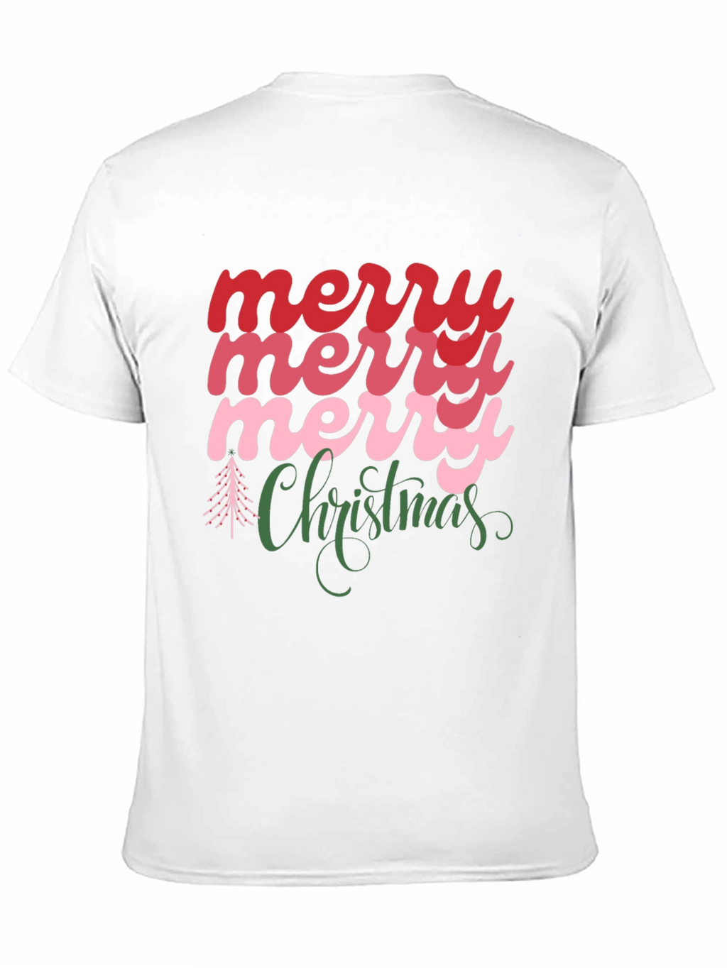 Merry Christmas Graphic Tee - Holiday Cheer