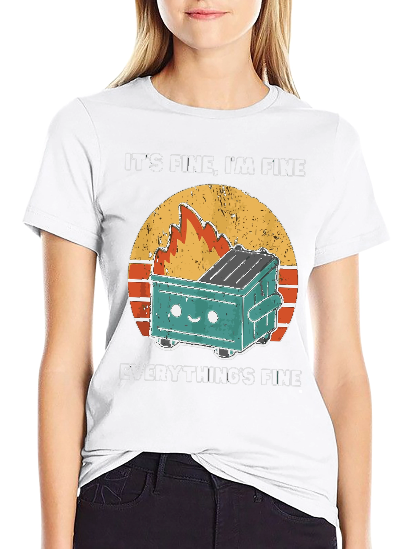 Its Fine Im Fine Everythings Fine T-Shirt