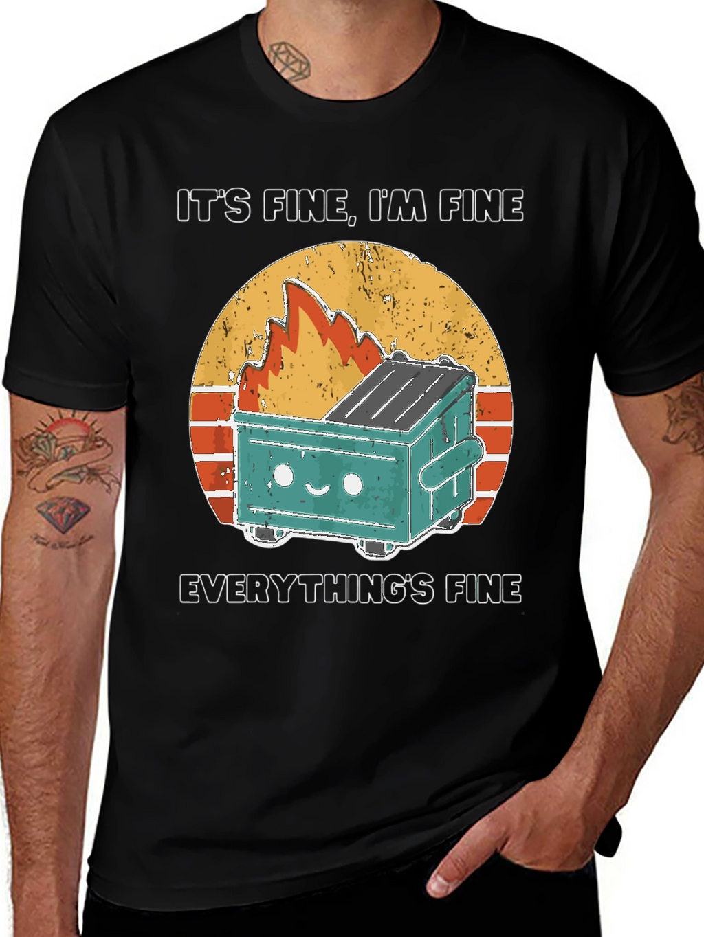 Its Fine Im Fine Everythings Fine T-Shirt