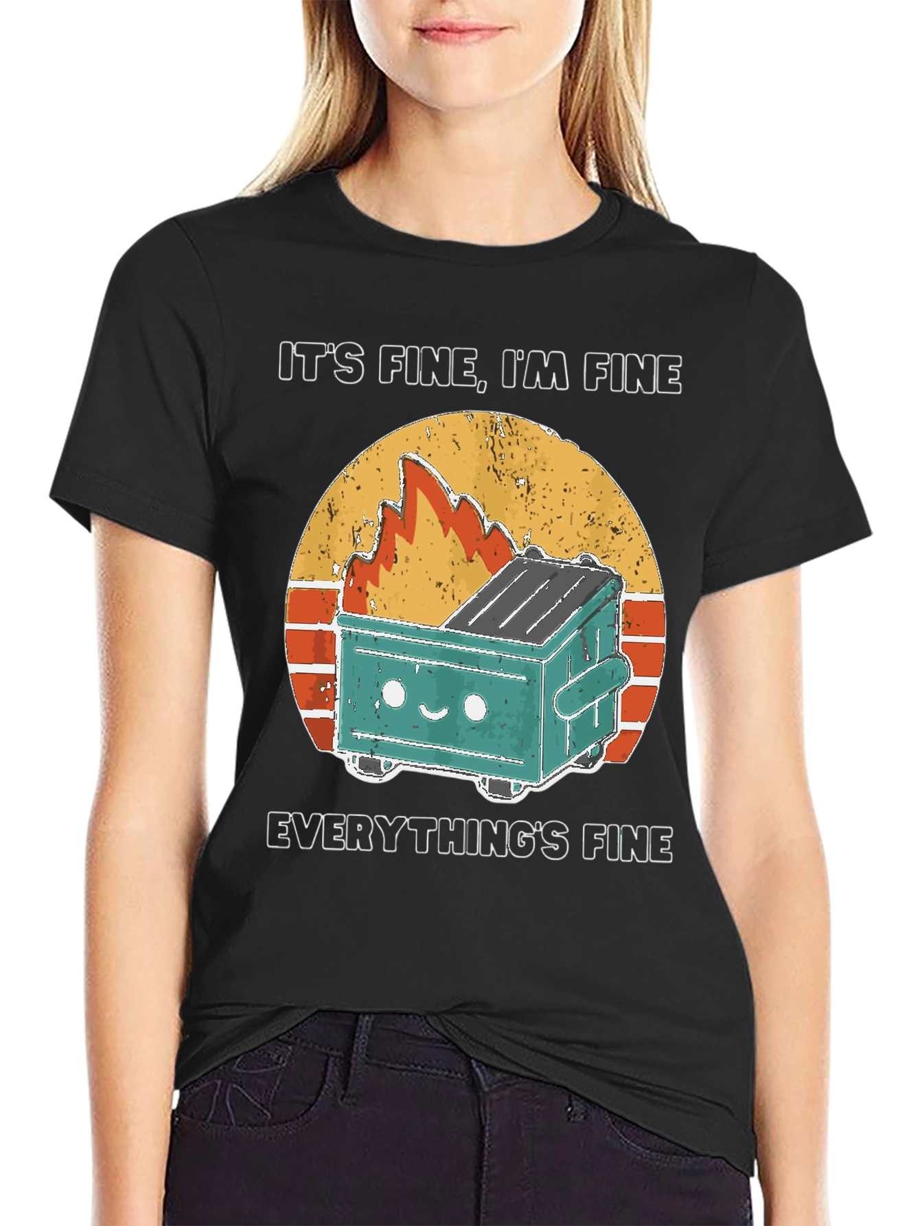 Its Fine Im Fine Everythings Fine T-Shirt