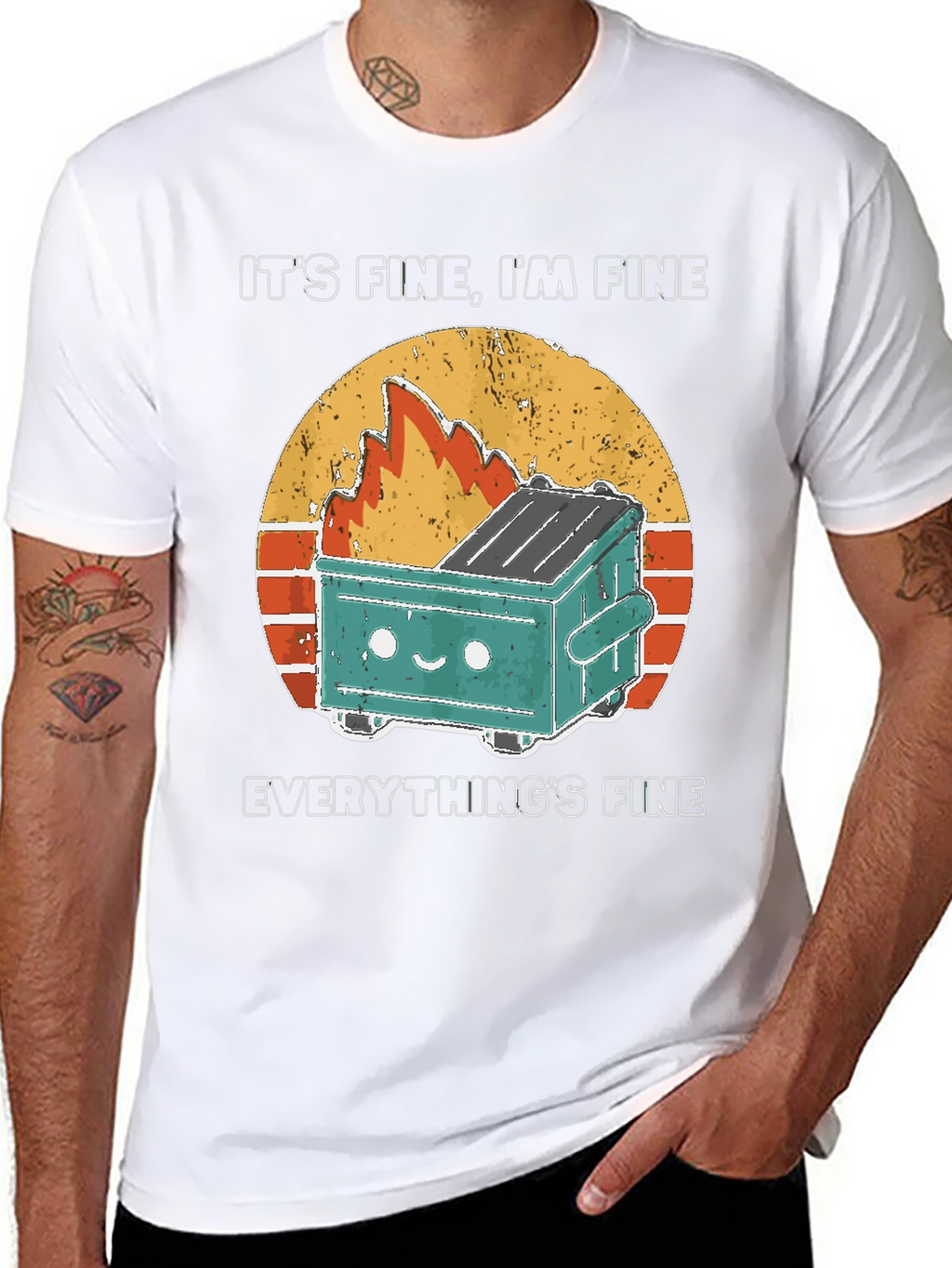 Its Fine Im Fine Everythings Fine T-Shirt