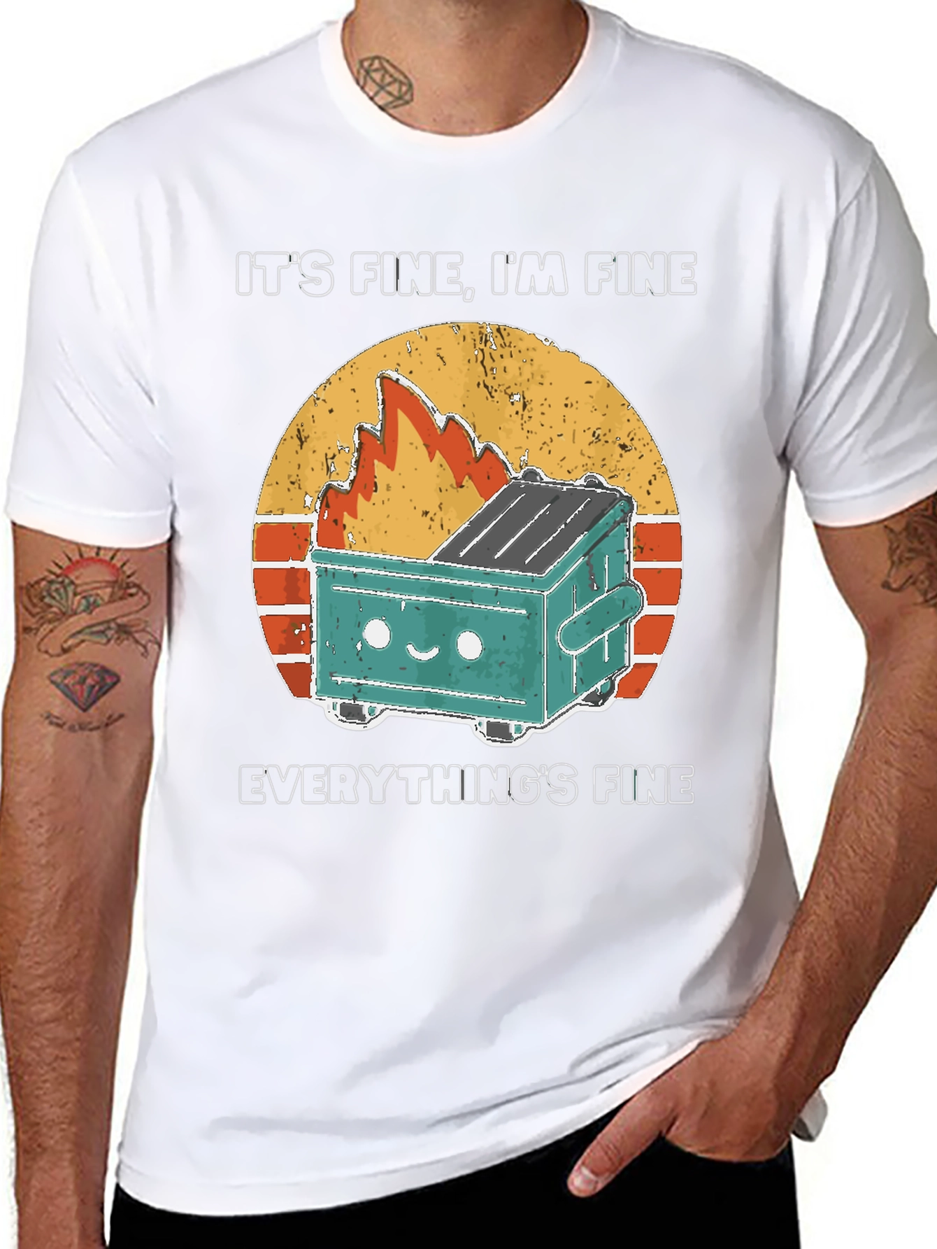Its Fine Im Fine Everythings Fine T-Shirt