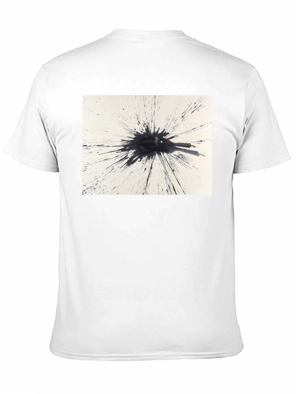 Black Ink Splatter T-Shirt