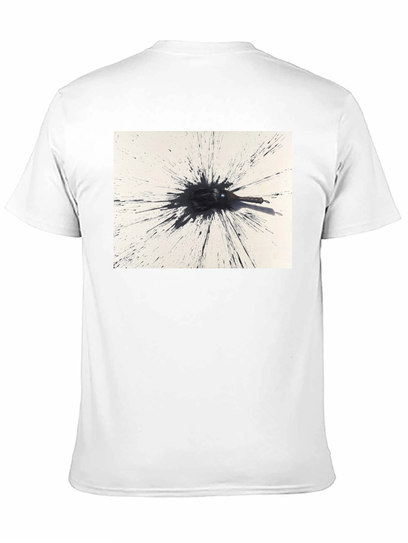 Black Ink Splatter T-Shirt