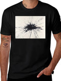 Black Ink Splatter T-Shirt