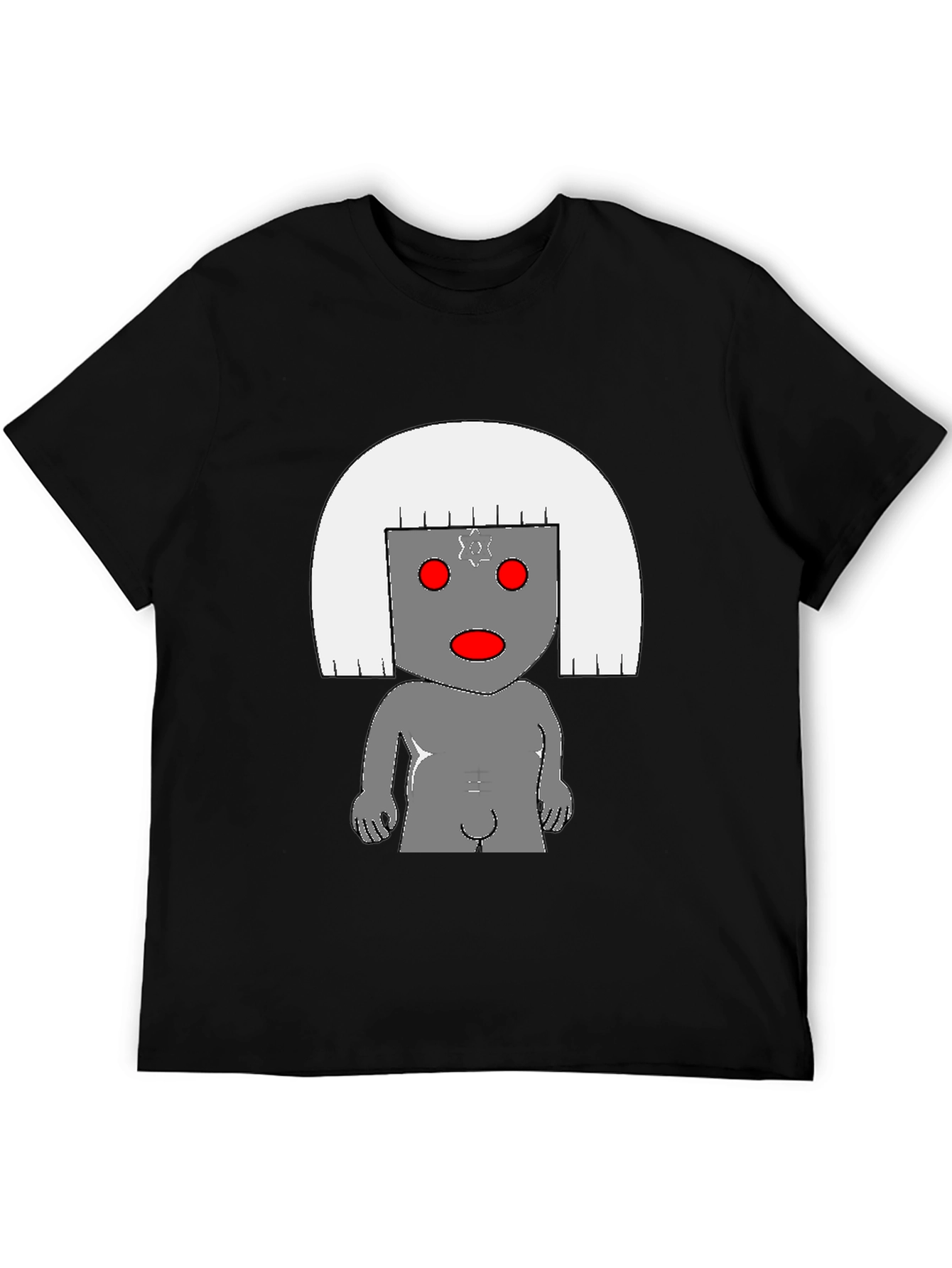 Unique Graphic T-Shirt - Abstract Robot Design