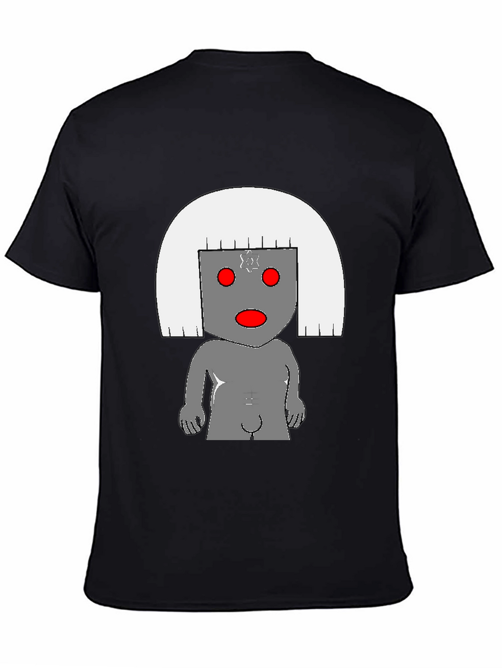 Unique Graphic T-Shirt - Abstract Robot Design
