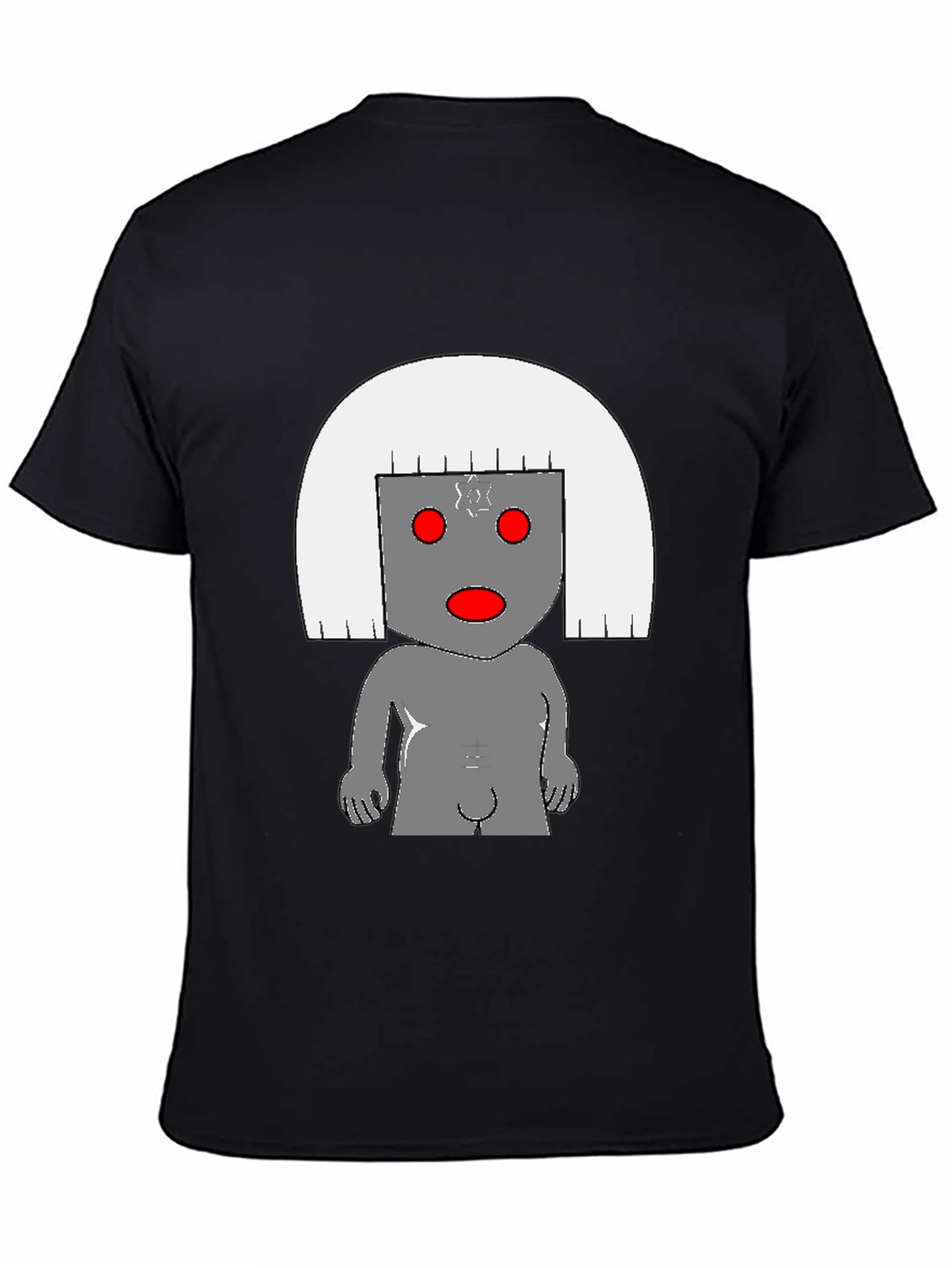 Unique Graphic T-Shirt - Abstract Robot Design