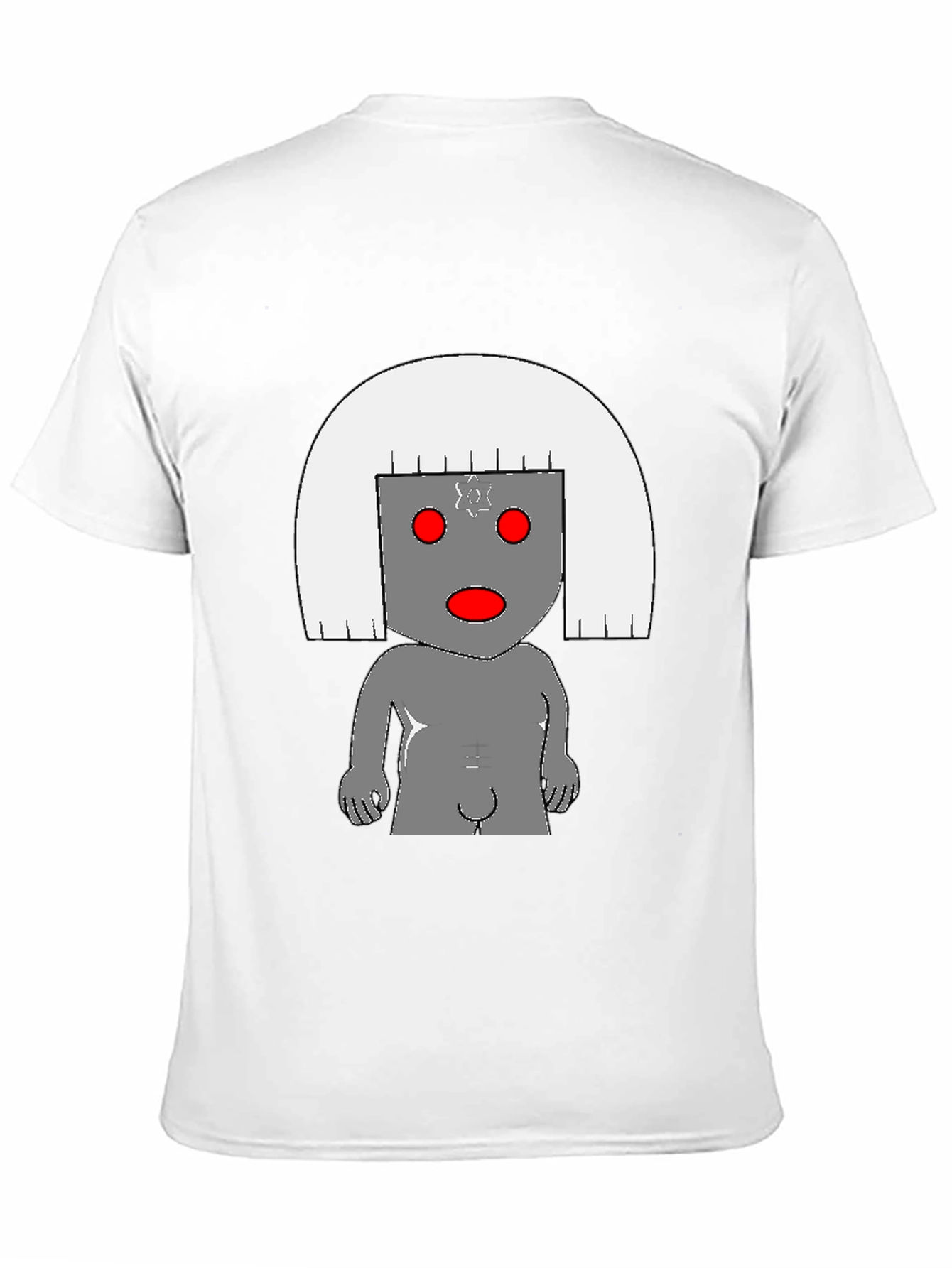 Unique Graphic T-Shirt - Abstract Robot Design