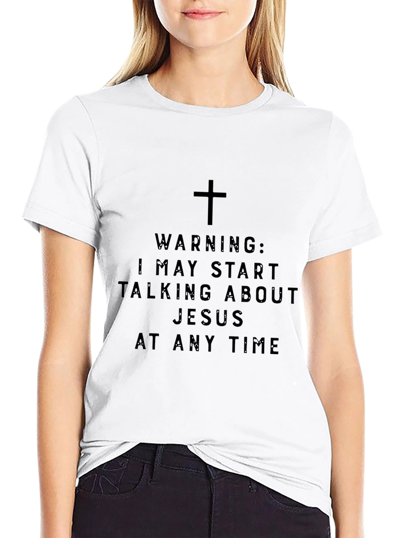 Warning: I May Talk About Jesus T-Shirt