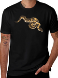 Snake Graphic Tee - Reptile Lovers T-Shirt