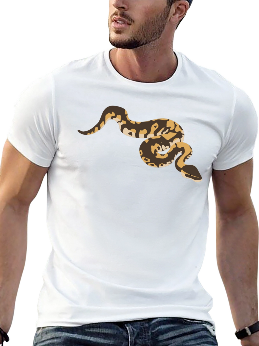 Snake Graphic Tee - Reptile Lovers T-Shirt
