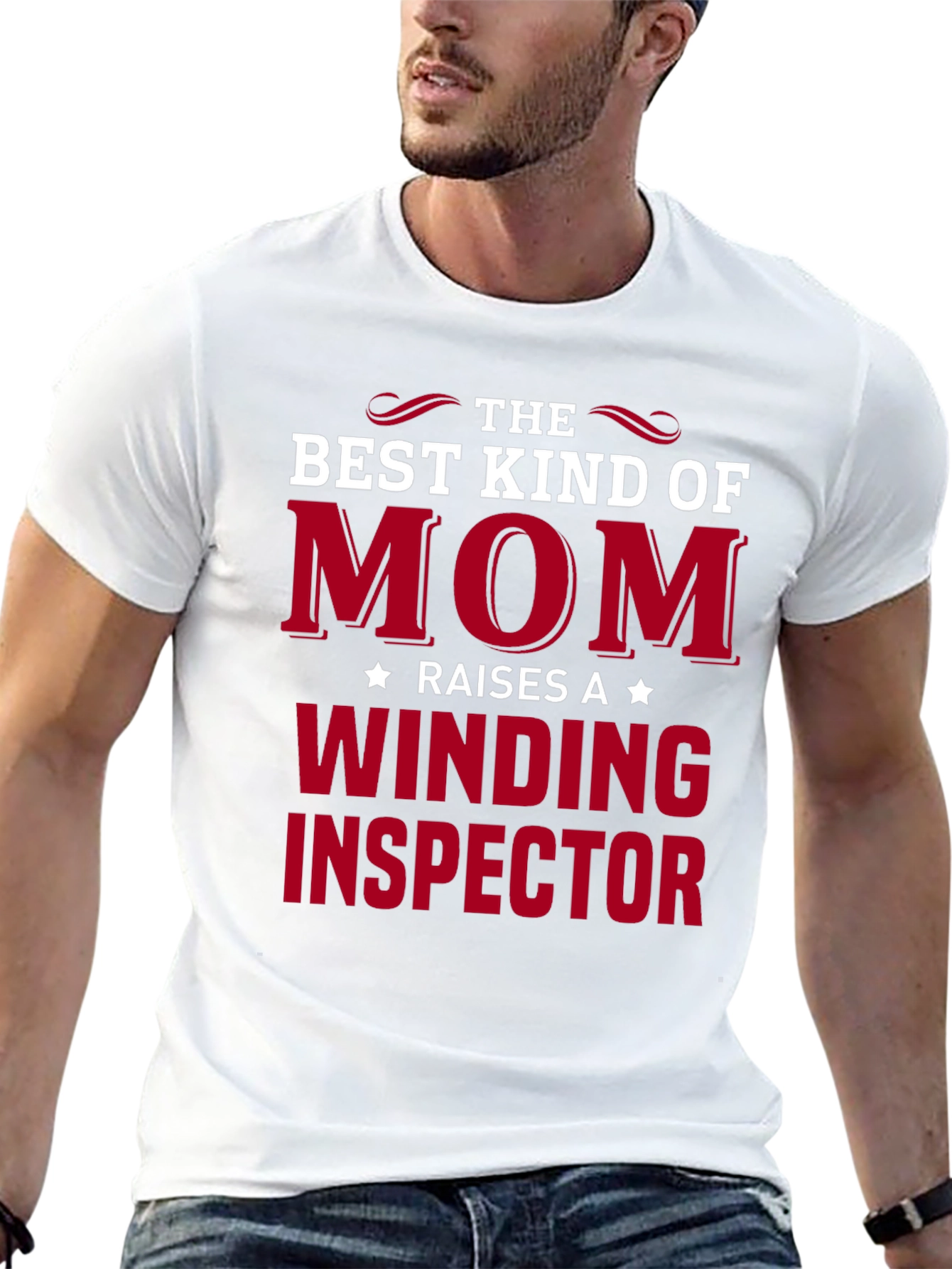 Best Kind of Mom Winding Inspector T-Shirt