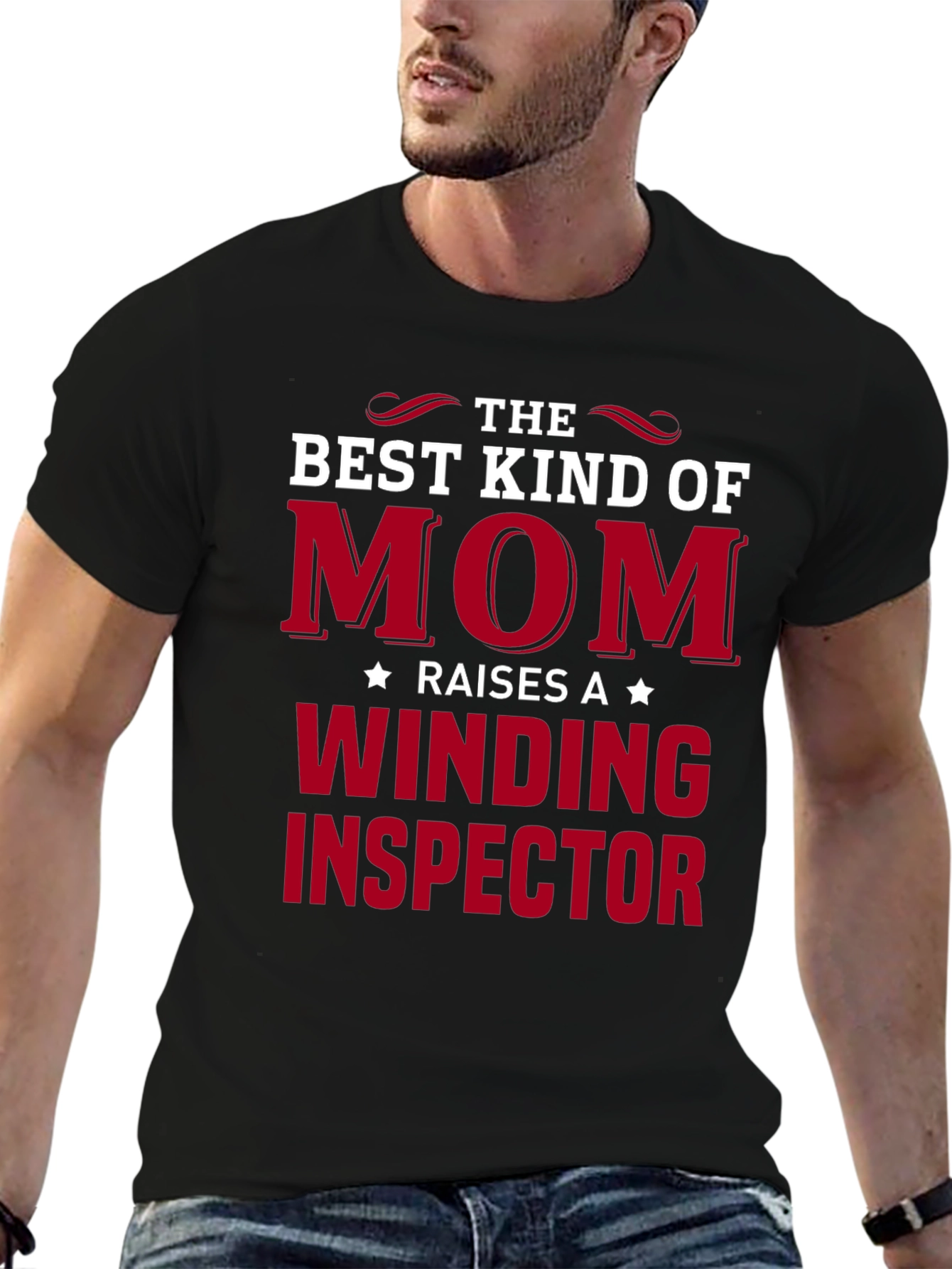 Best Kind of Mom Winding Inspector T-Shirt