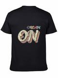 Dream On Graphic Tee - Retro Style Cotton T-Shirt