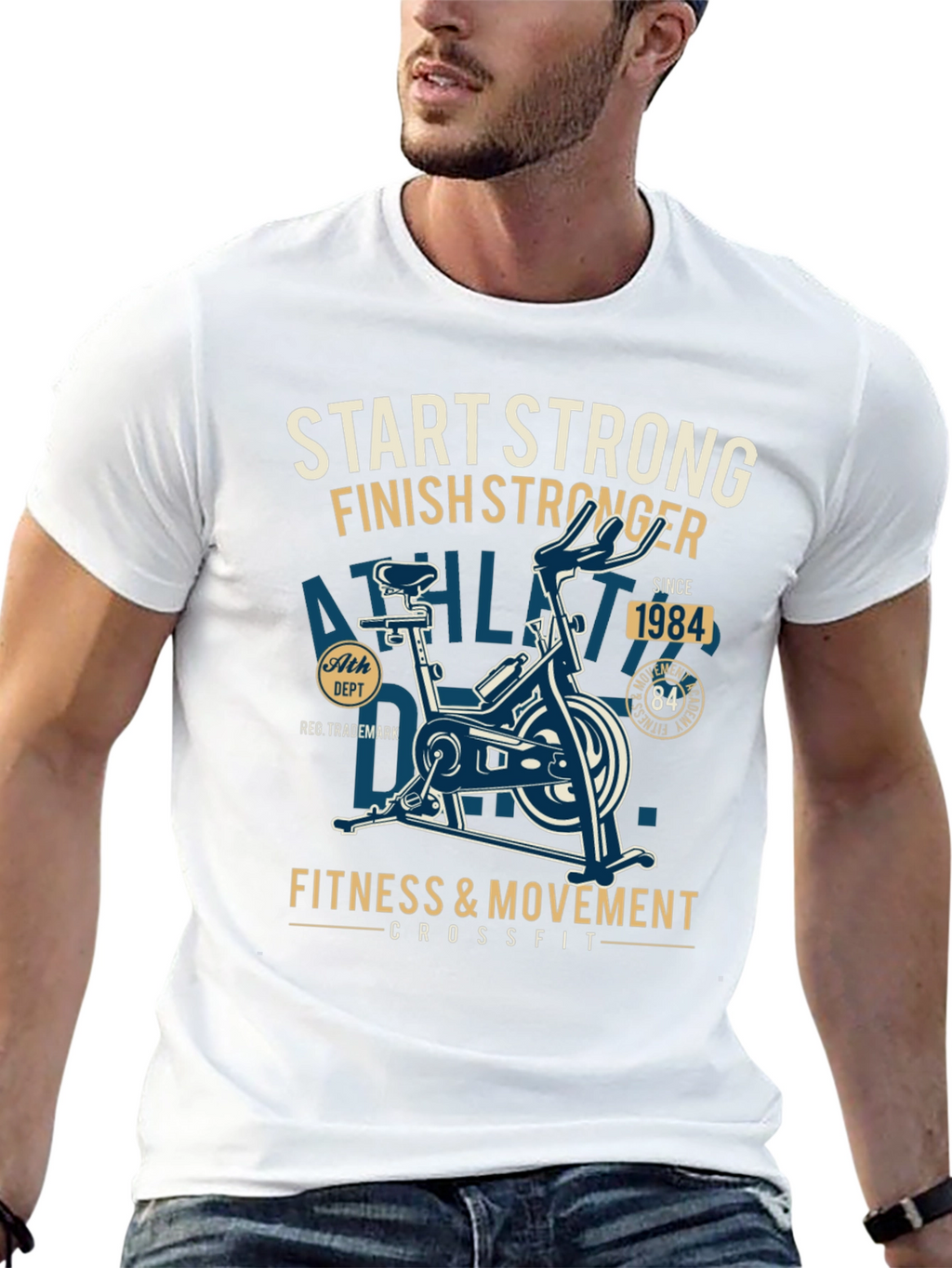 Start Strong Fitness T-Shirt