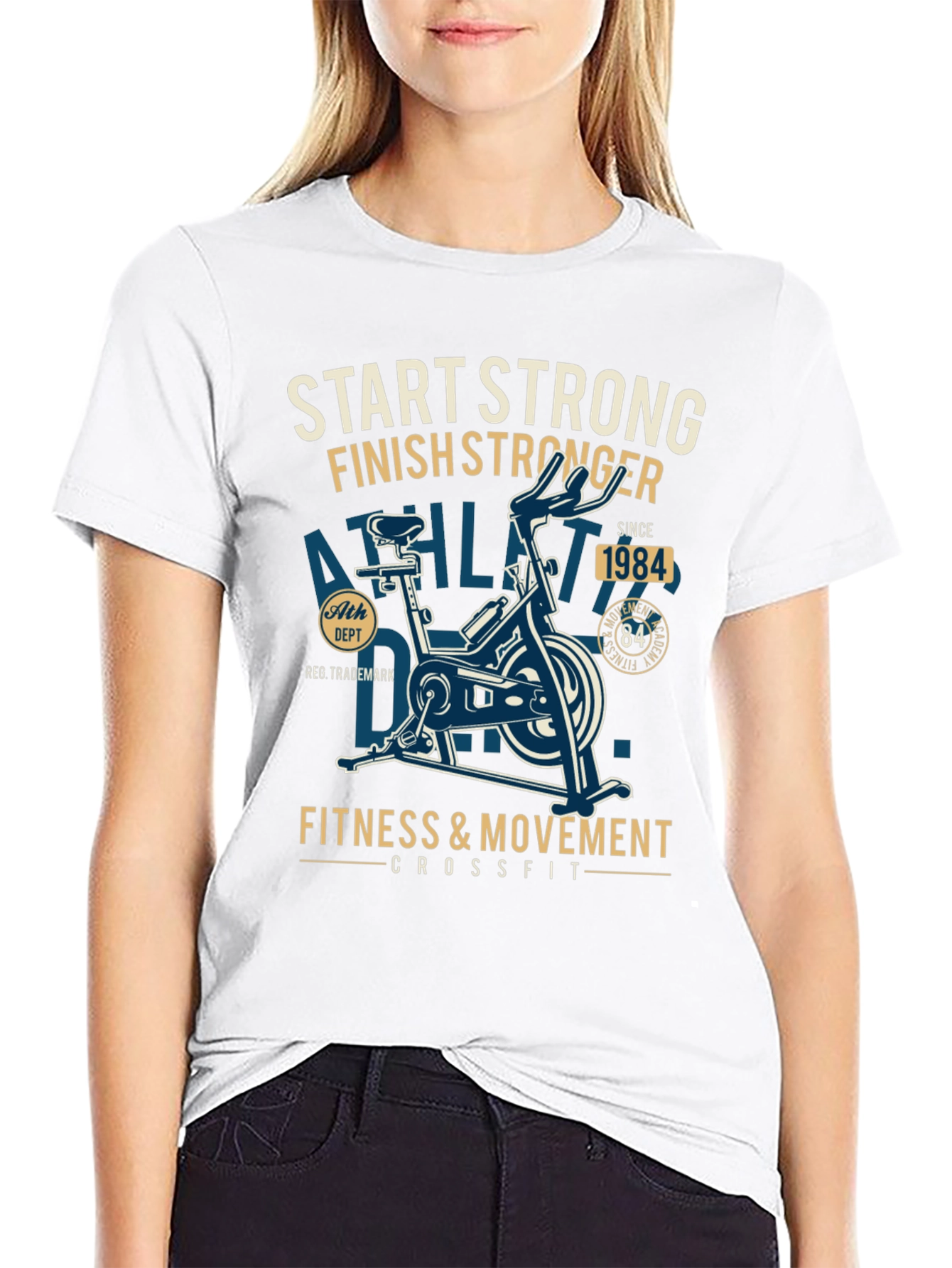 Start Strong Fitness T-Shirt
