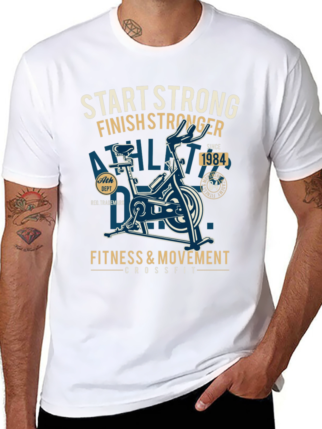 Start Strong Fitness T-Shirt