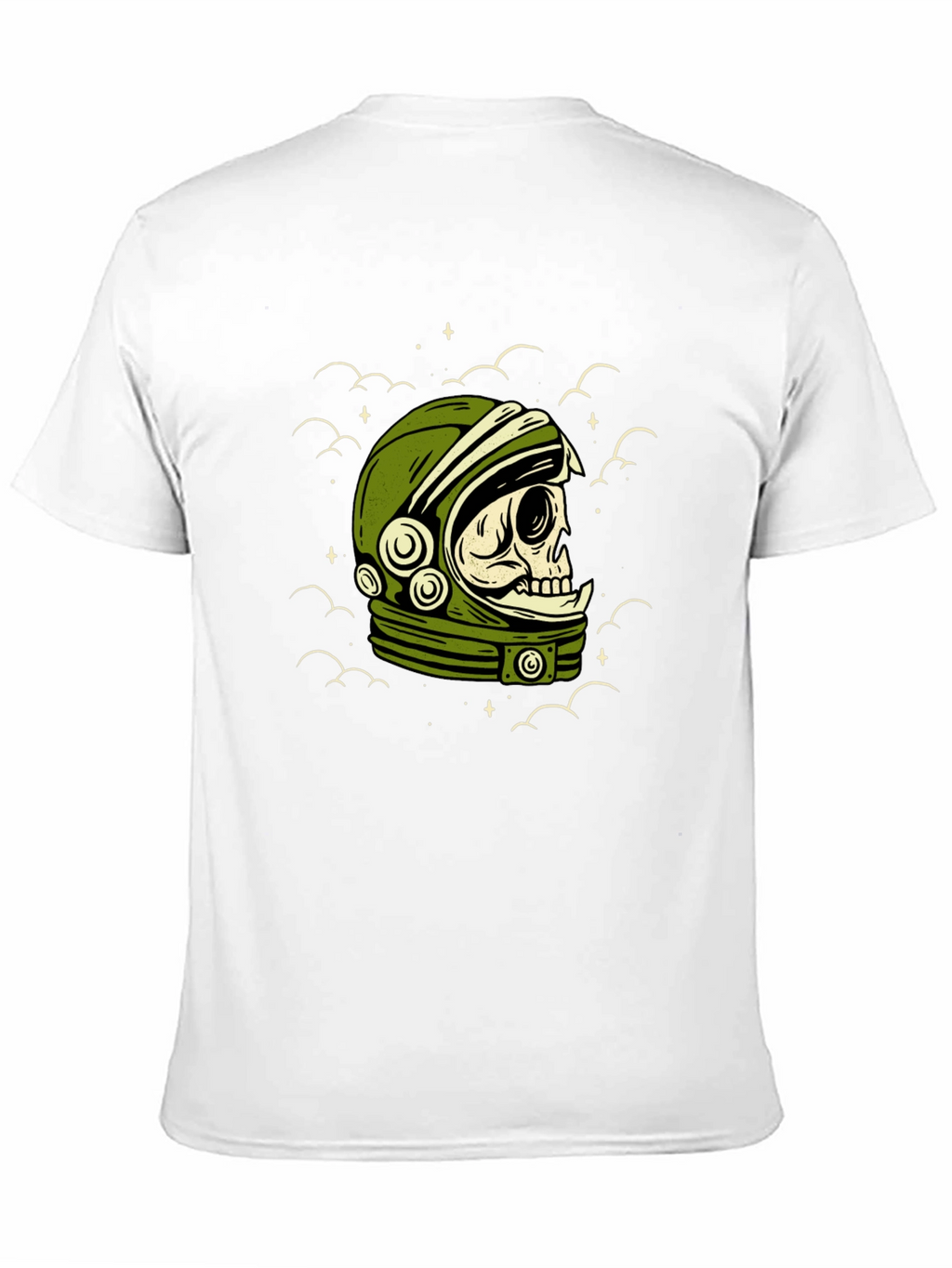 Astronaut Skull Graphic Tee