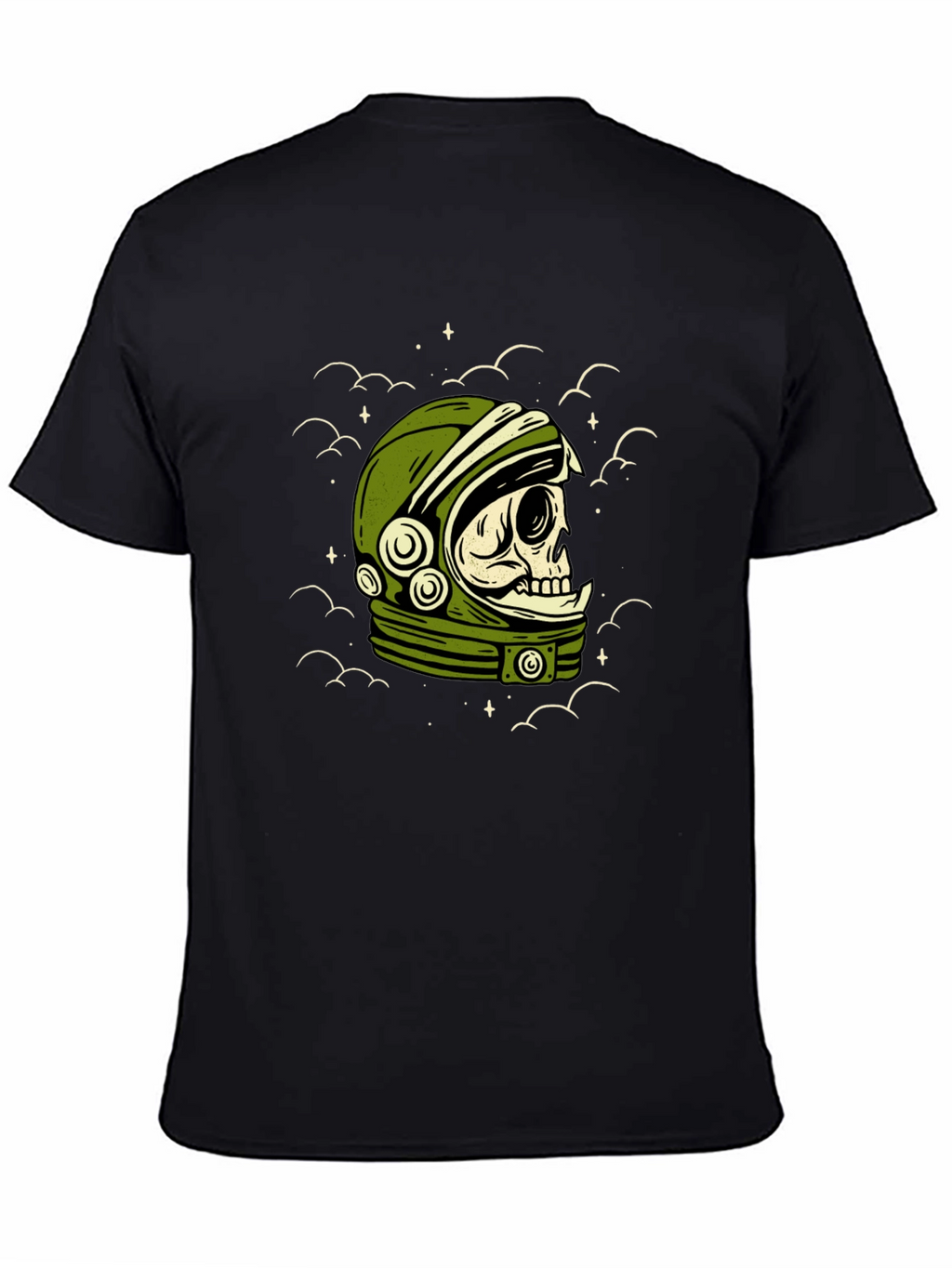Astronaut Skull Graphic Tee