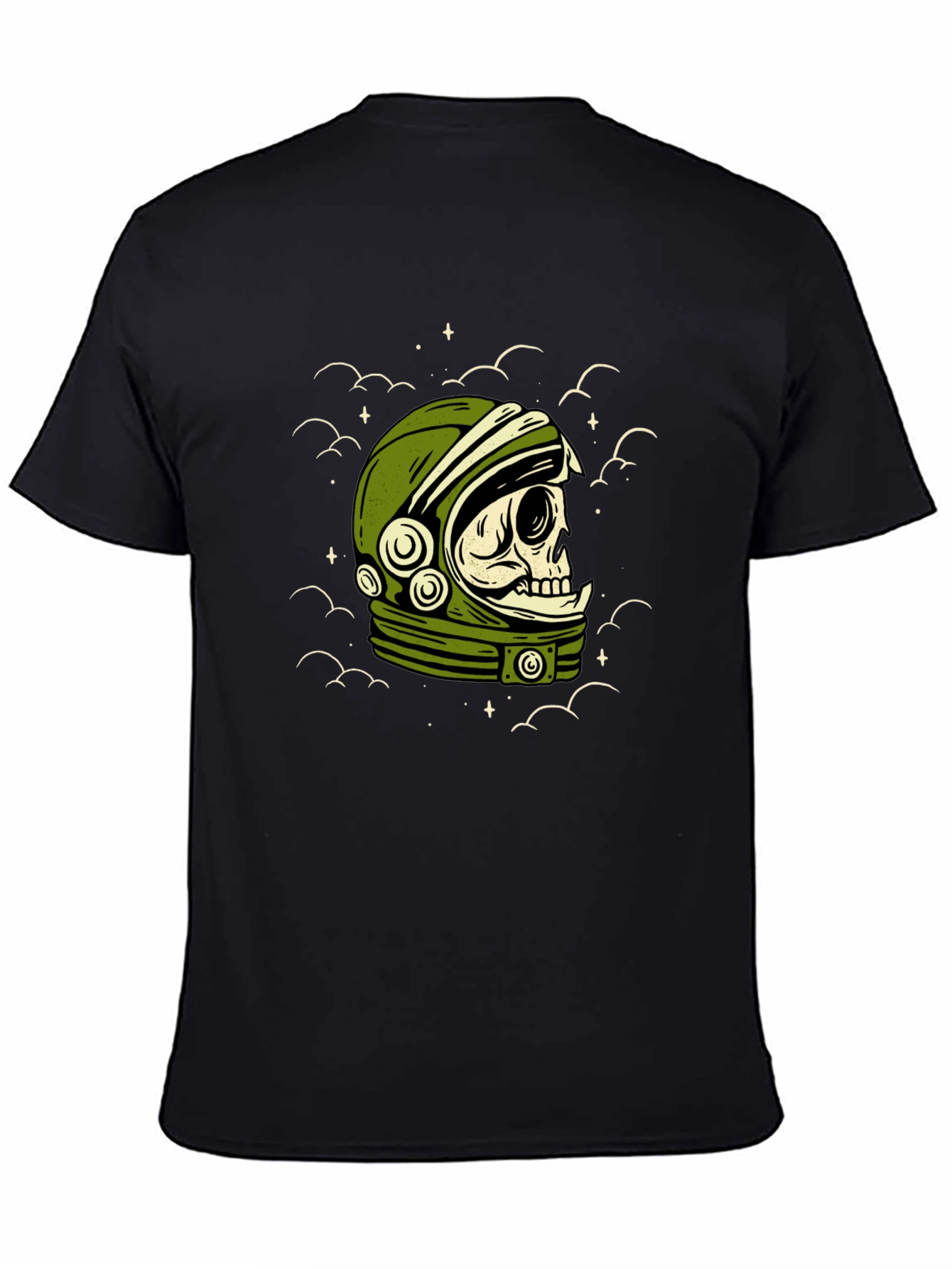 Astronaut Skull Graphic Tee