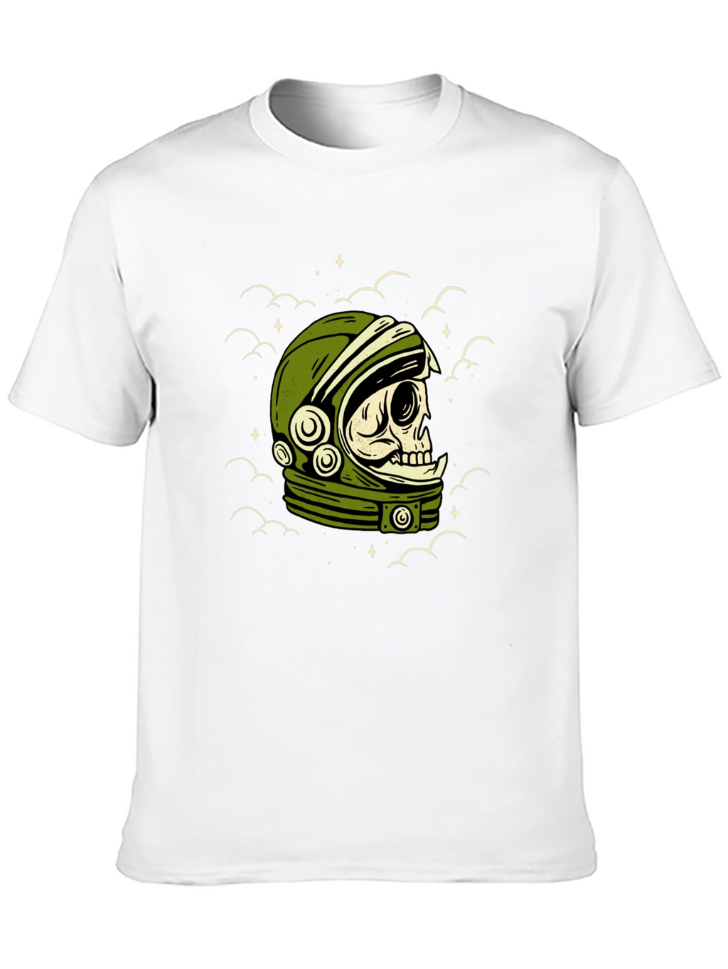 Astronaut Skull Graphic Tee