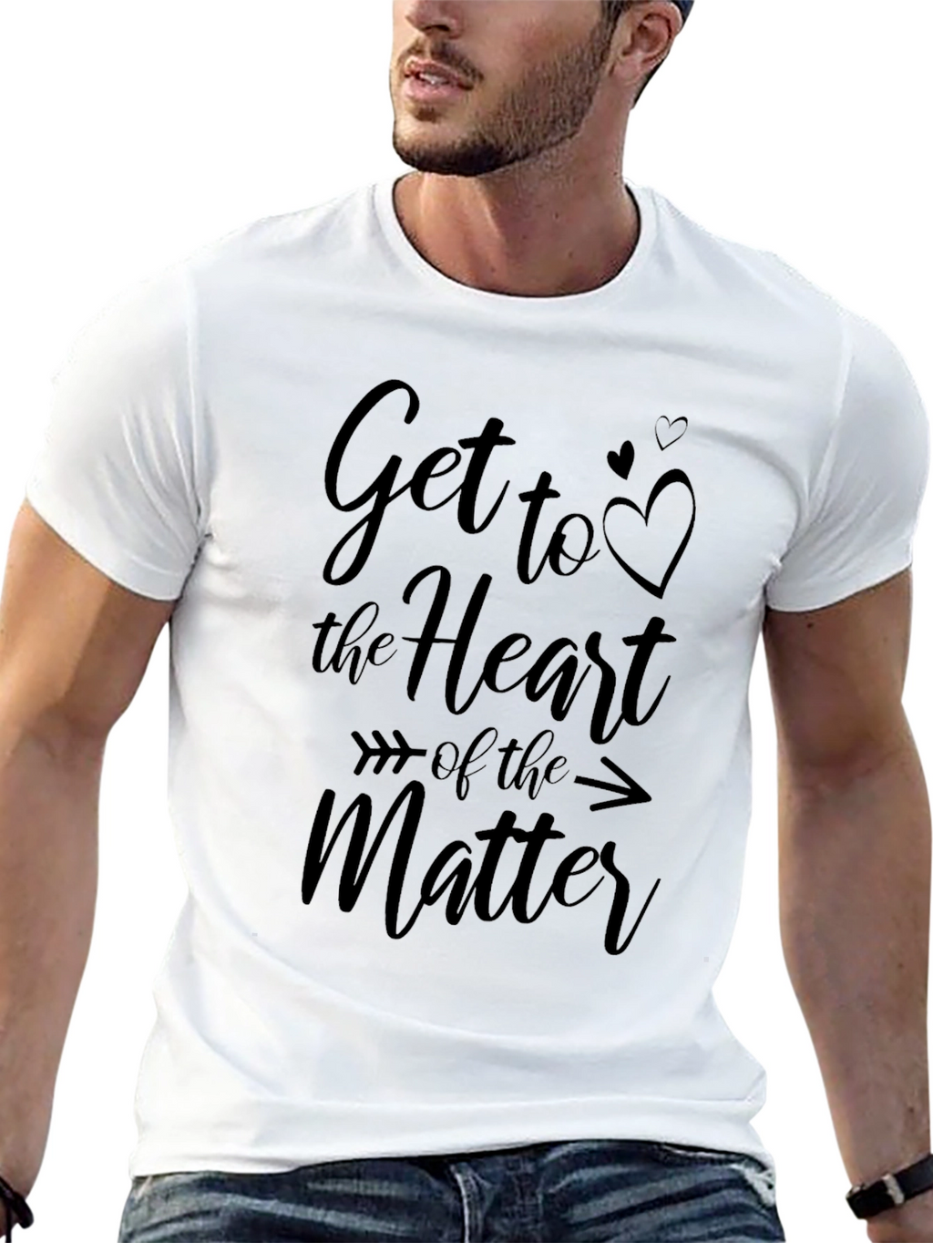 Get to the Heart of the Matter Graphic Tee