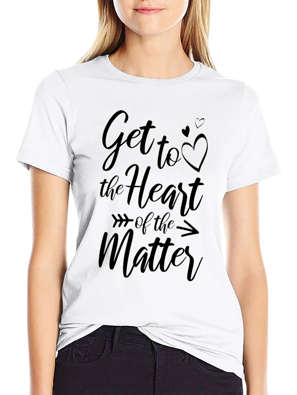 Get to the Heart of the Matter Graphic Tee