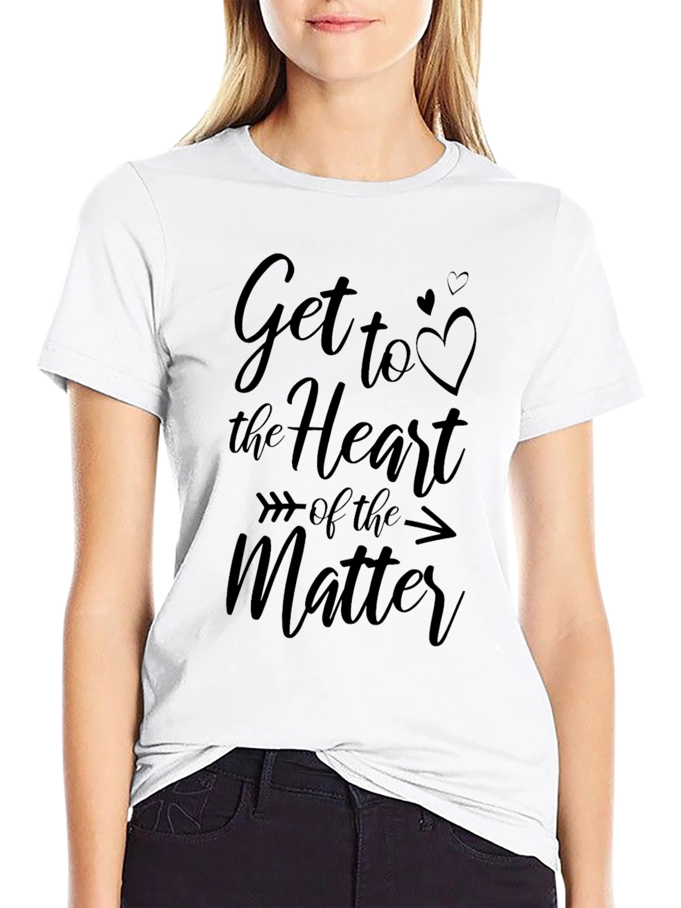 Get to the Heart of the Matter Graphic Tee