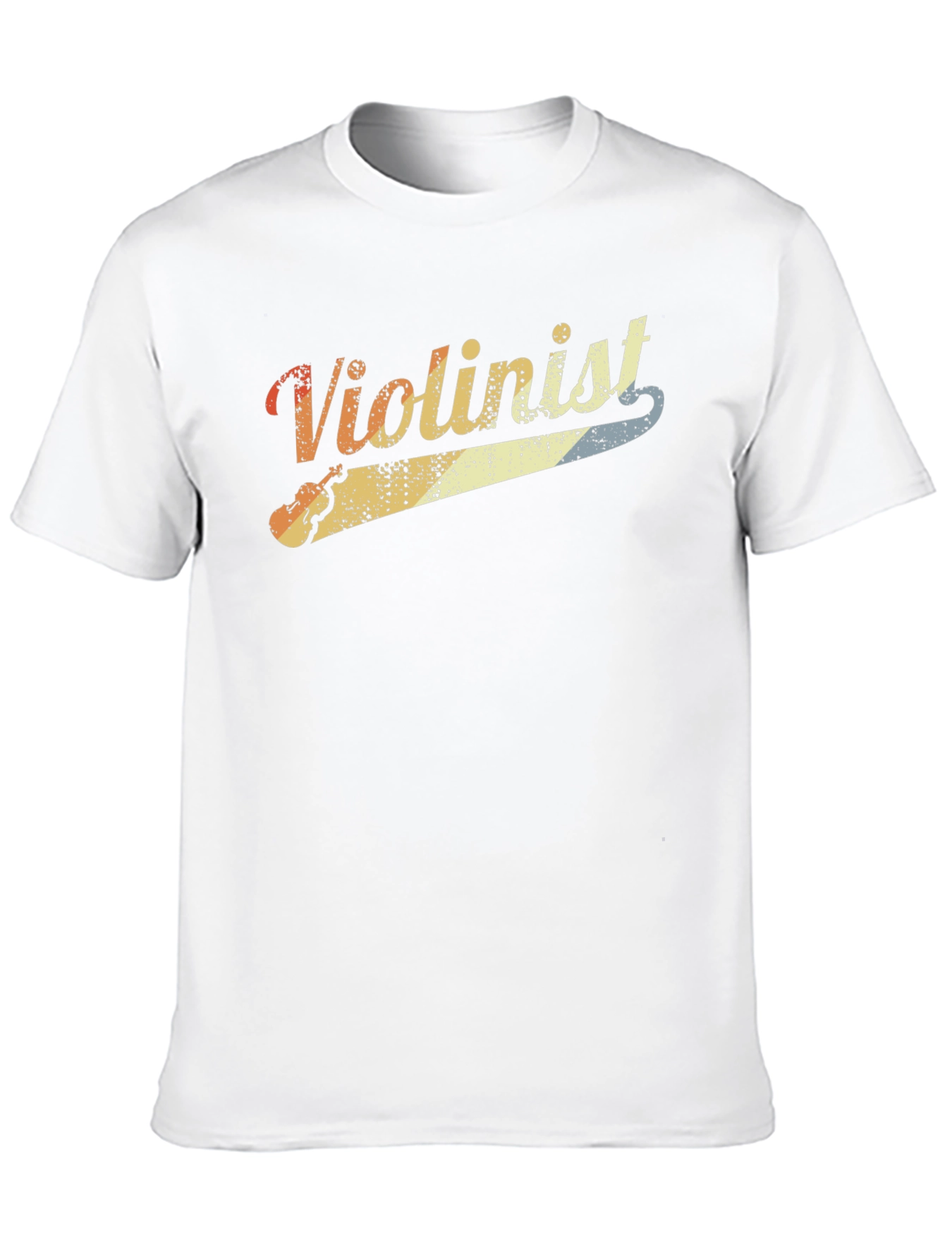 Vintage Violinist Graphic Tee - Music Lover Gift