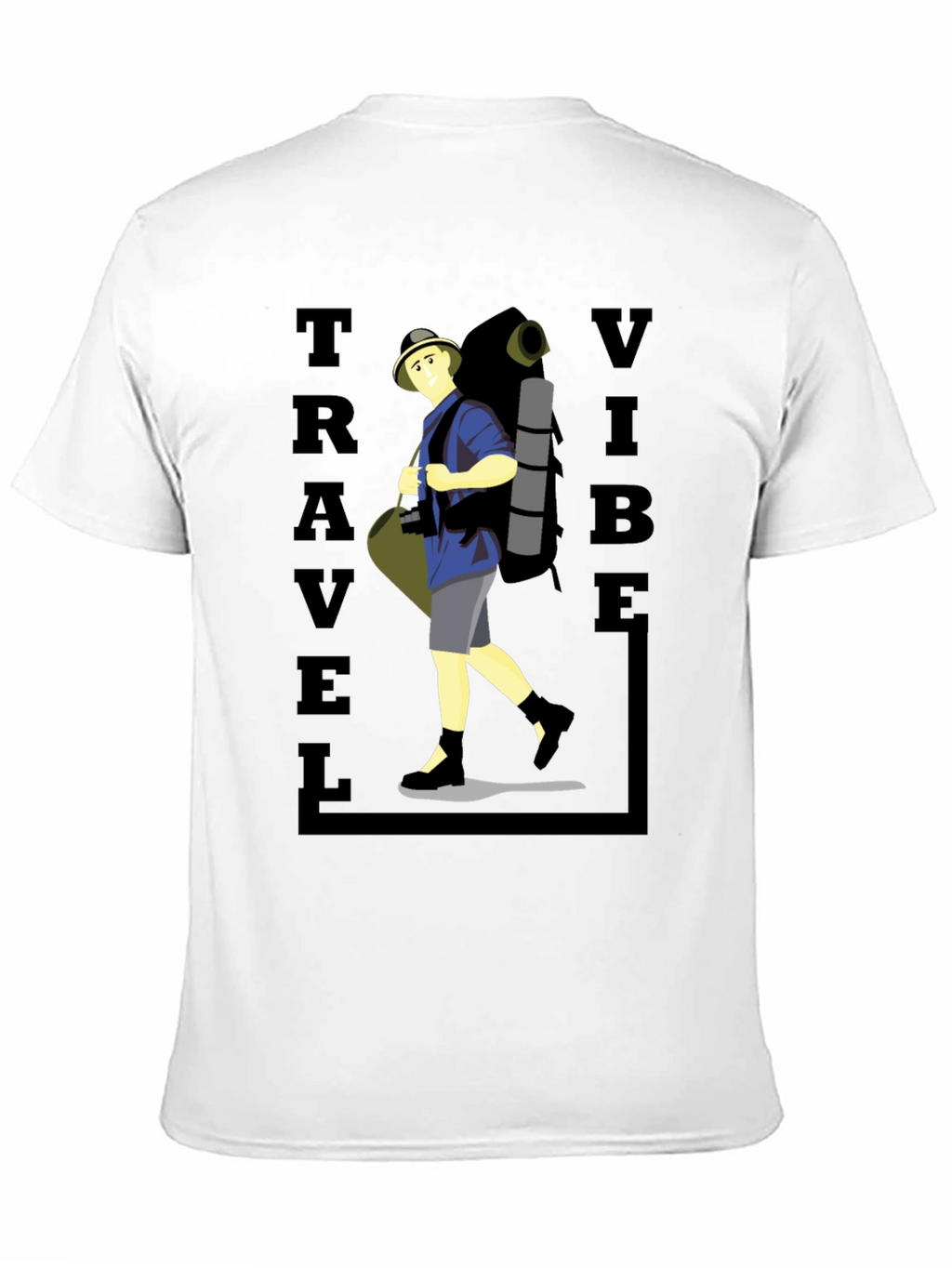Travel Vibe Graphic Tee - Adventure Ready!
