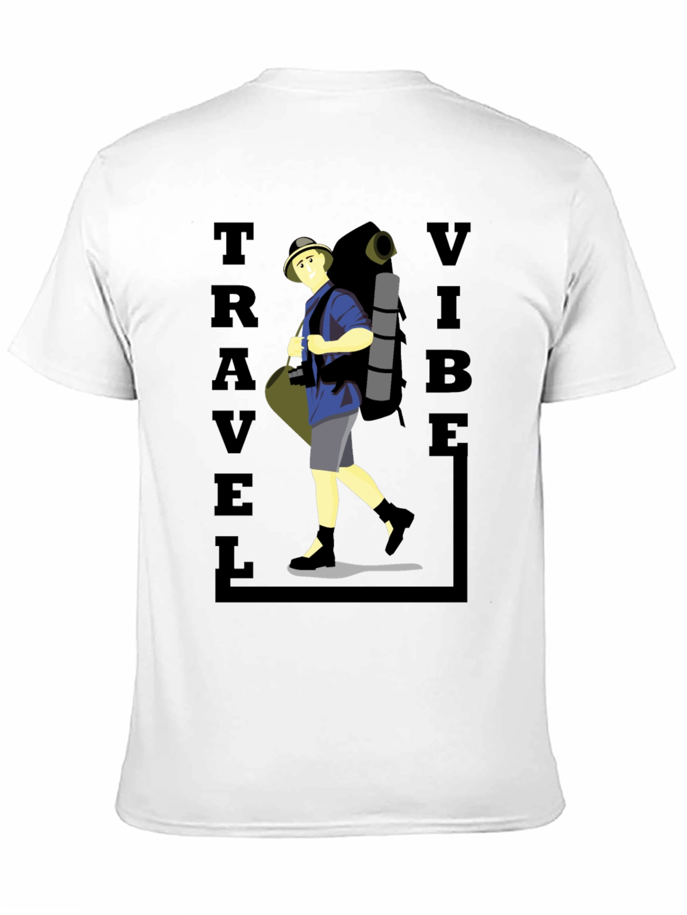 Travel Vibe Graphic Tee - Adventure Ready!