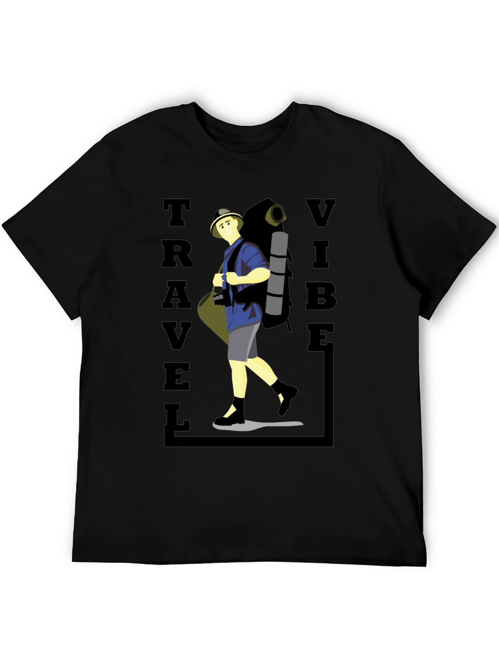 Travel Vibe Graphic Tee - Adventure Ready!