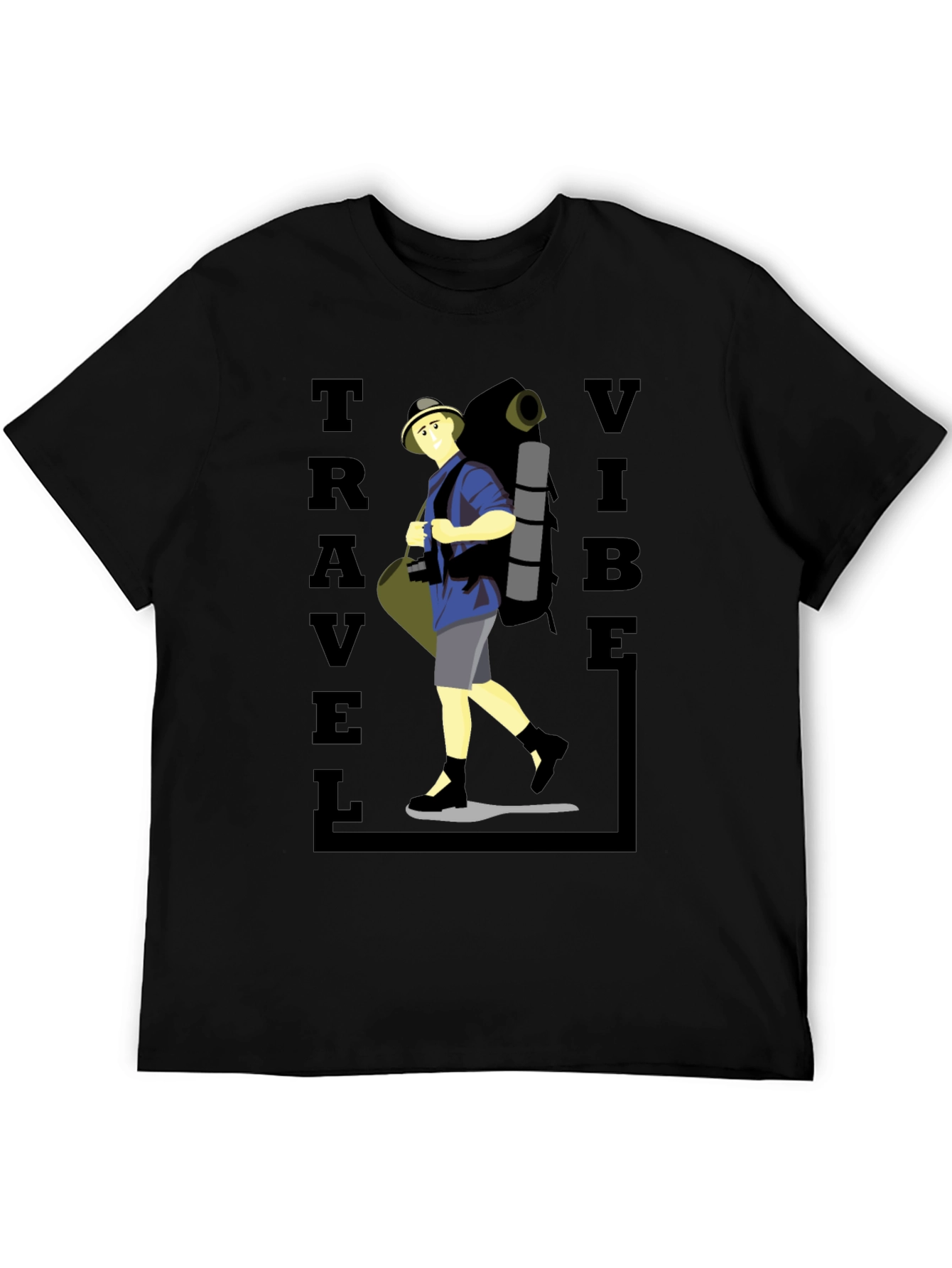 Travel Vibe Graphic Tee - Adventure Ready!