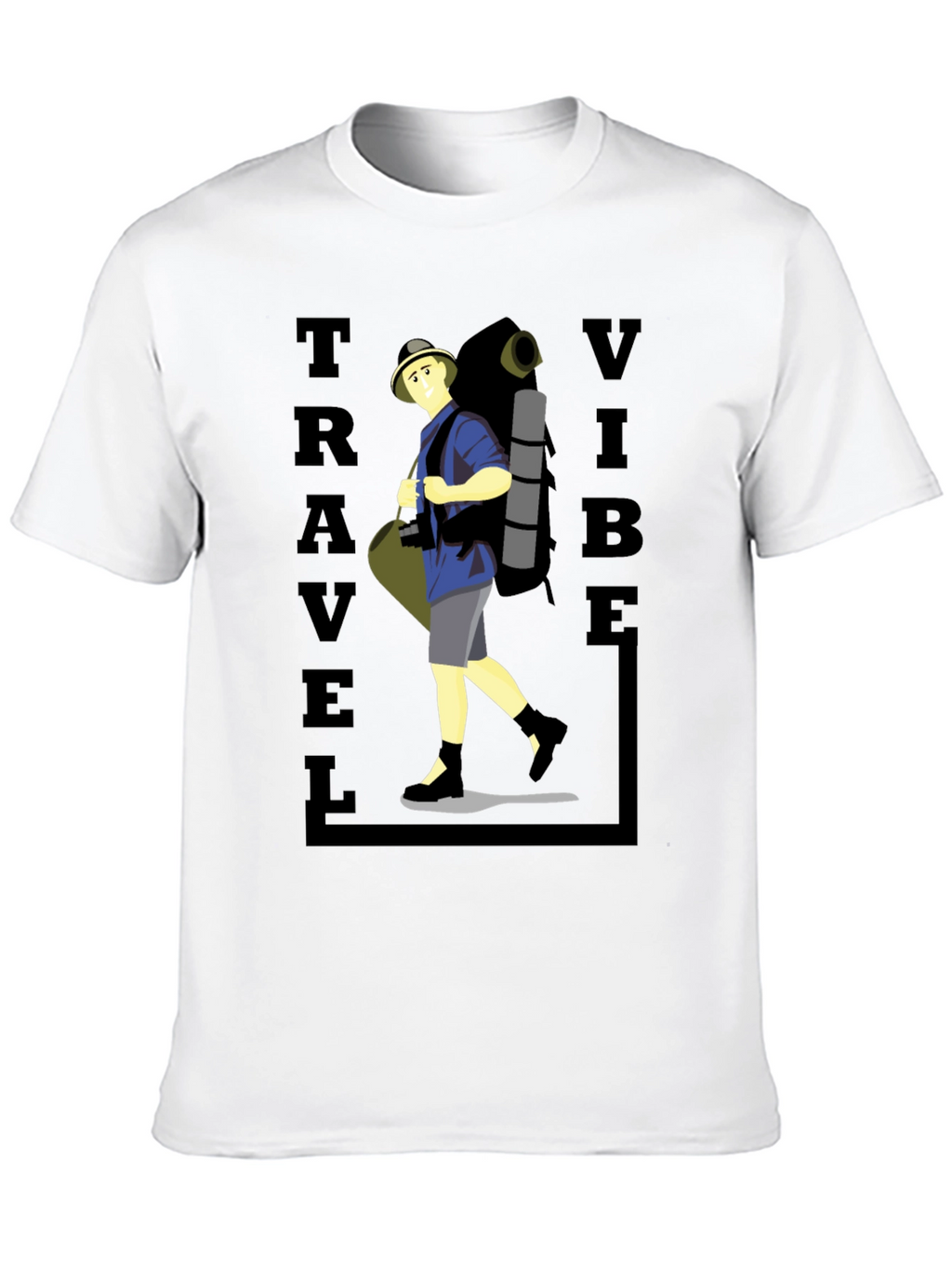 Travel Vibe Graphic Tee - Adventure Ready!