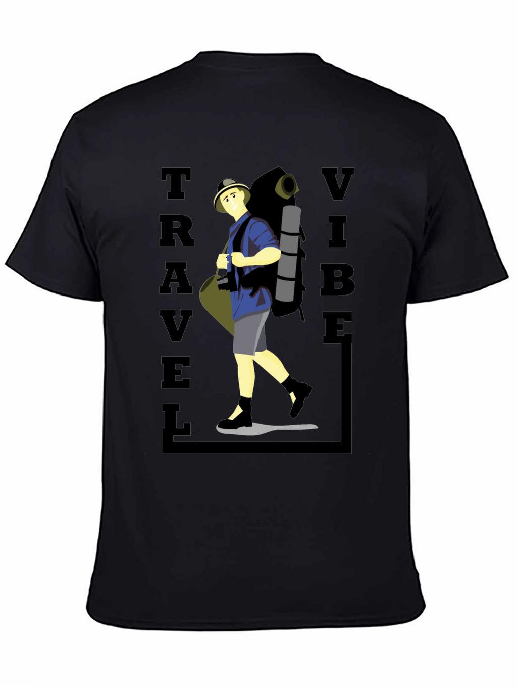 Travel Vibe Graphic Tee - Adventure Ready!