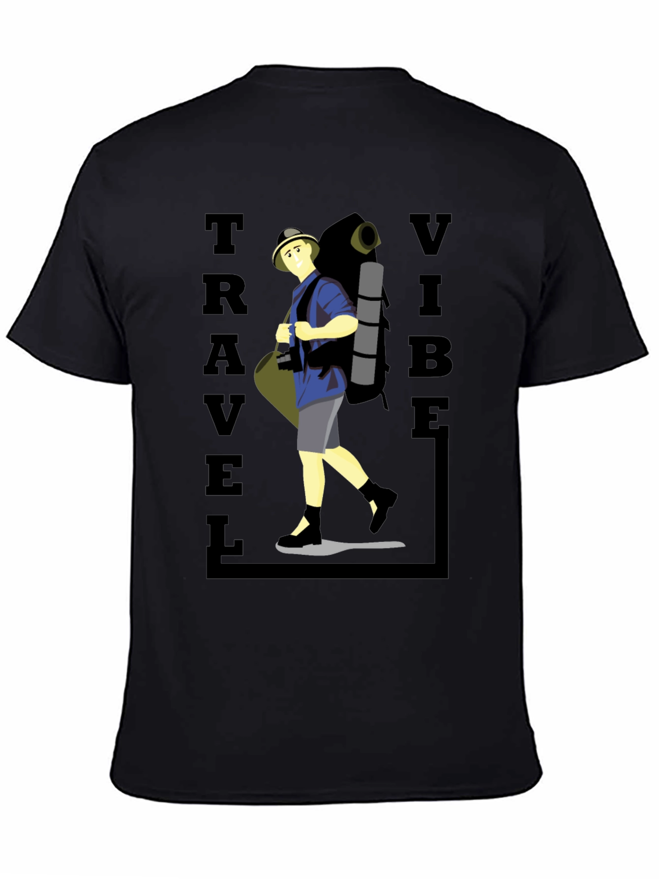 Travel Vibe Graphic Tee - Adventure Ready!