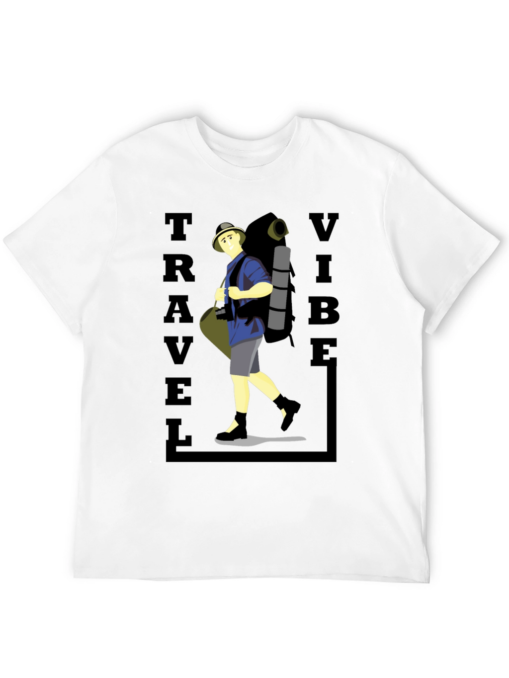 Travel Vibe Graphic Tee - Adventure Ready!