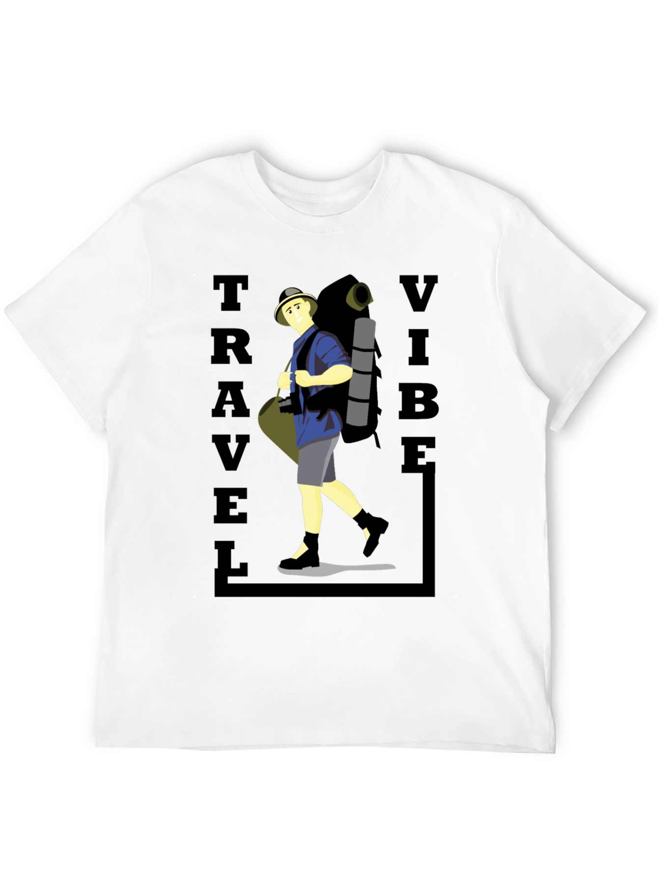 Travel Vibe Graphic Tee - Adventure Ready!