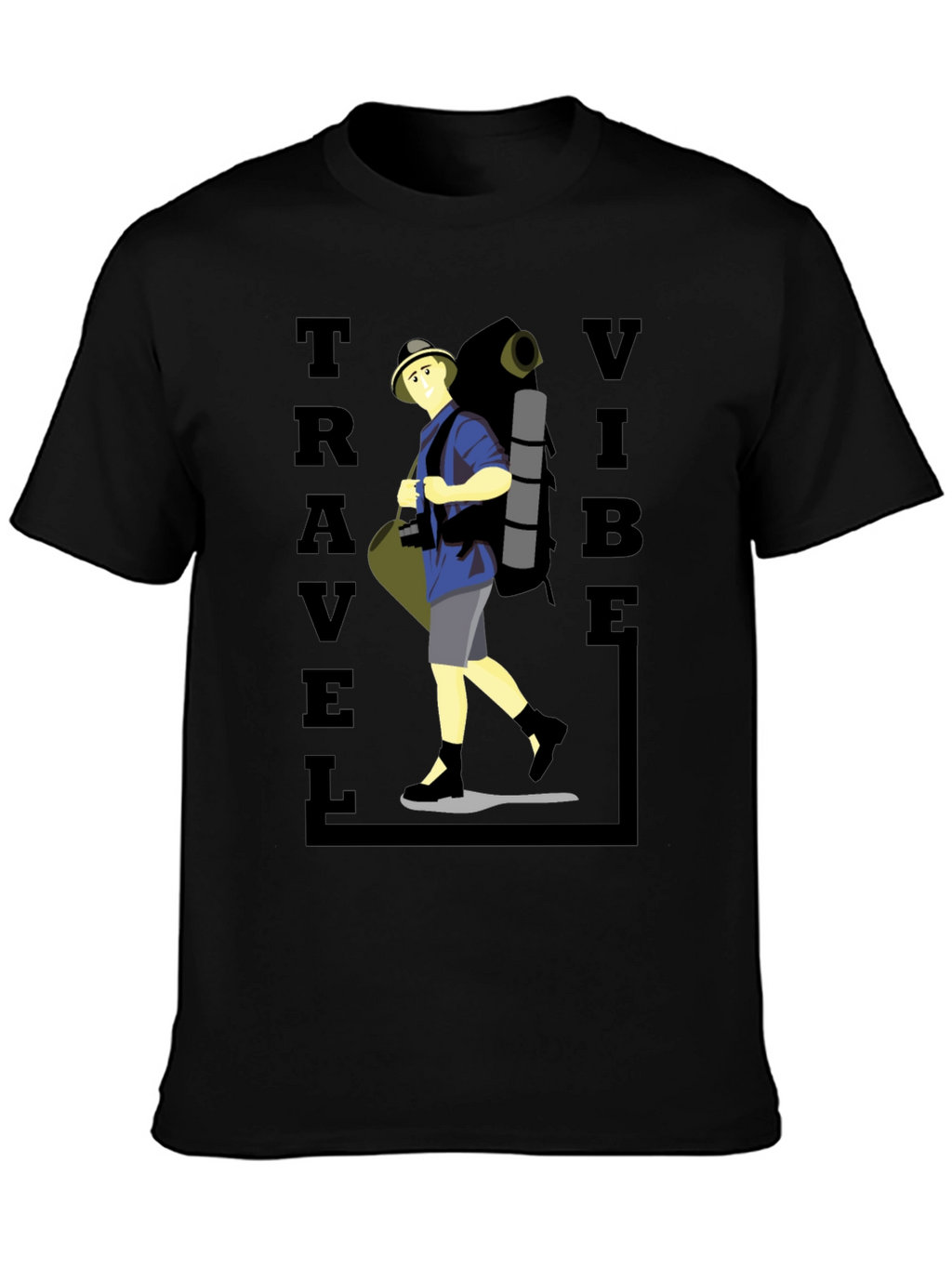 Travel Vibe Graphic Tee - Adventure Ready!