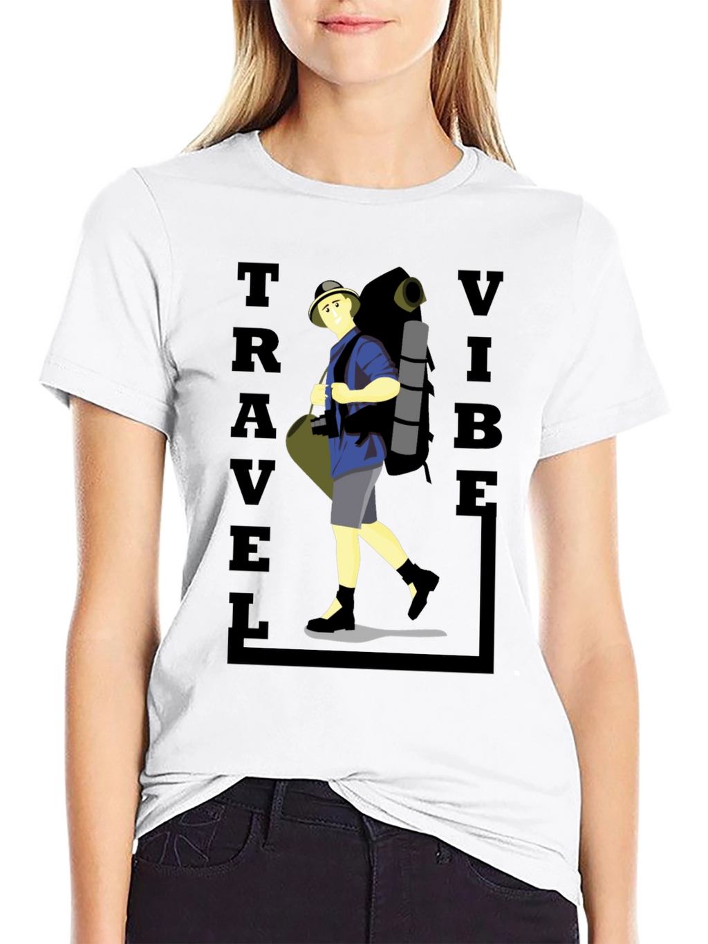Travel Vibe Graphic Tee - Adventure Ready!