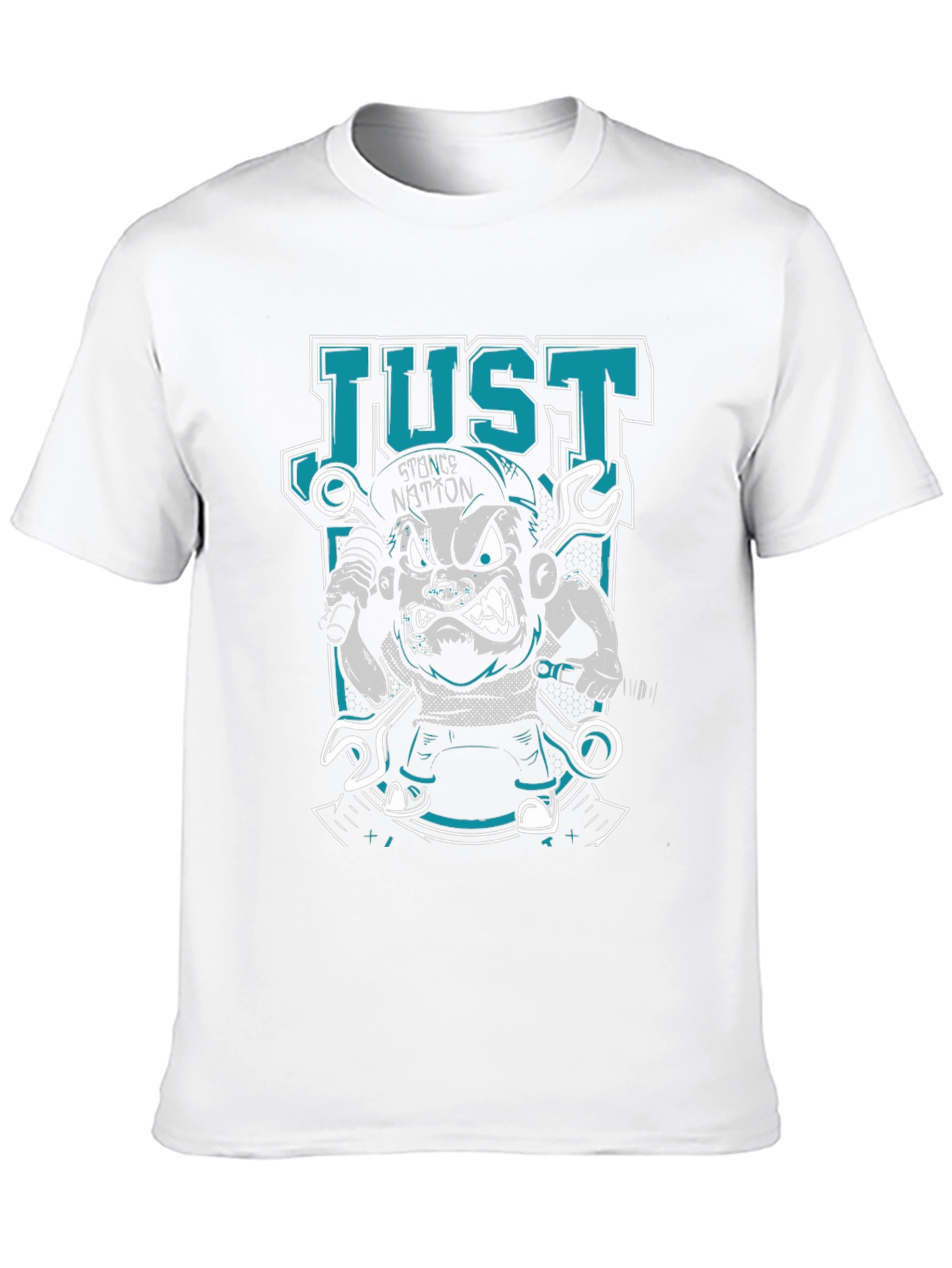 Stance Nation Cartoon Mechanic Graphic Tee