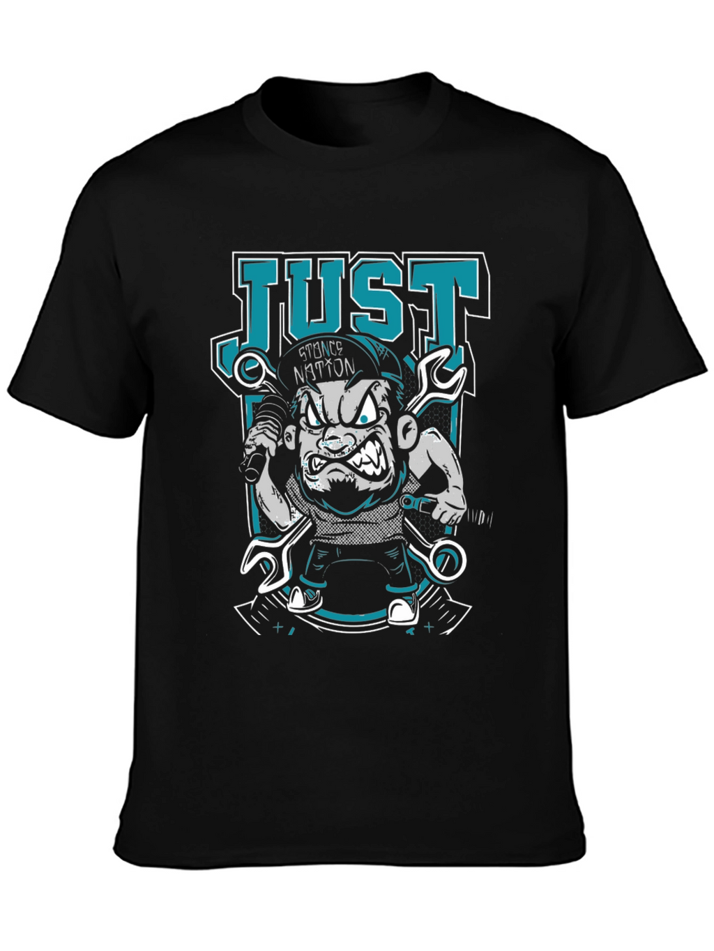 Stance Nation Cartoon Mechanic Graphic Tee