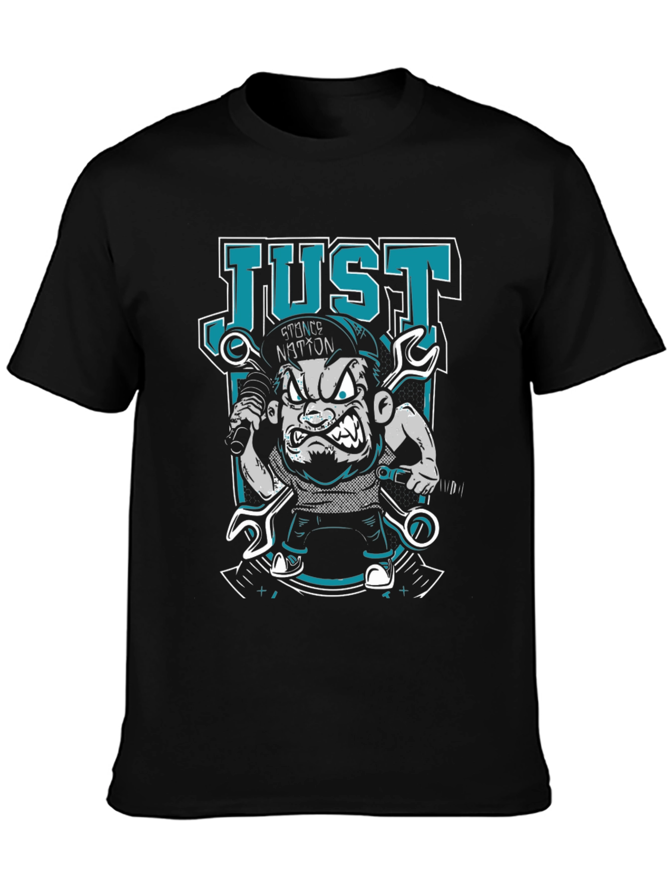 Stance Nation Cartoon Mechanic Graphic Tee