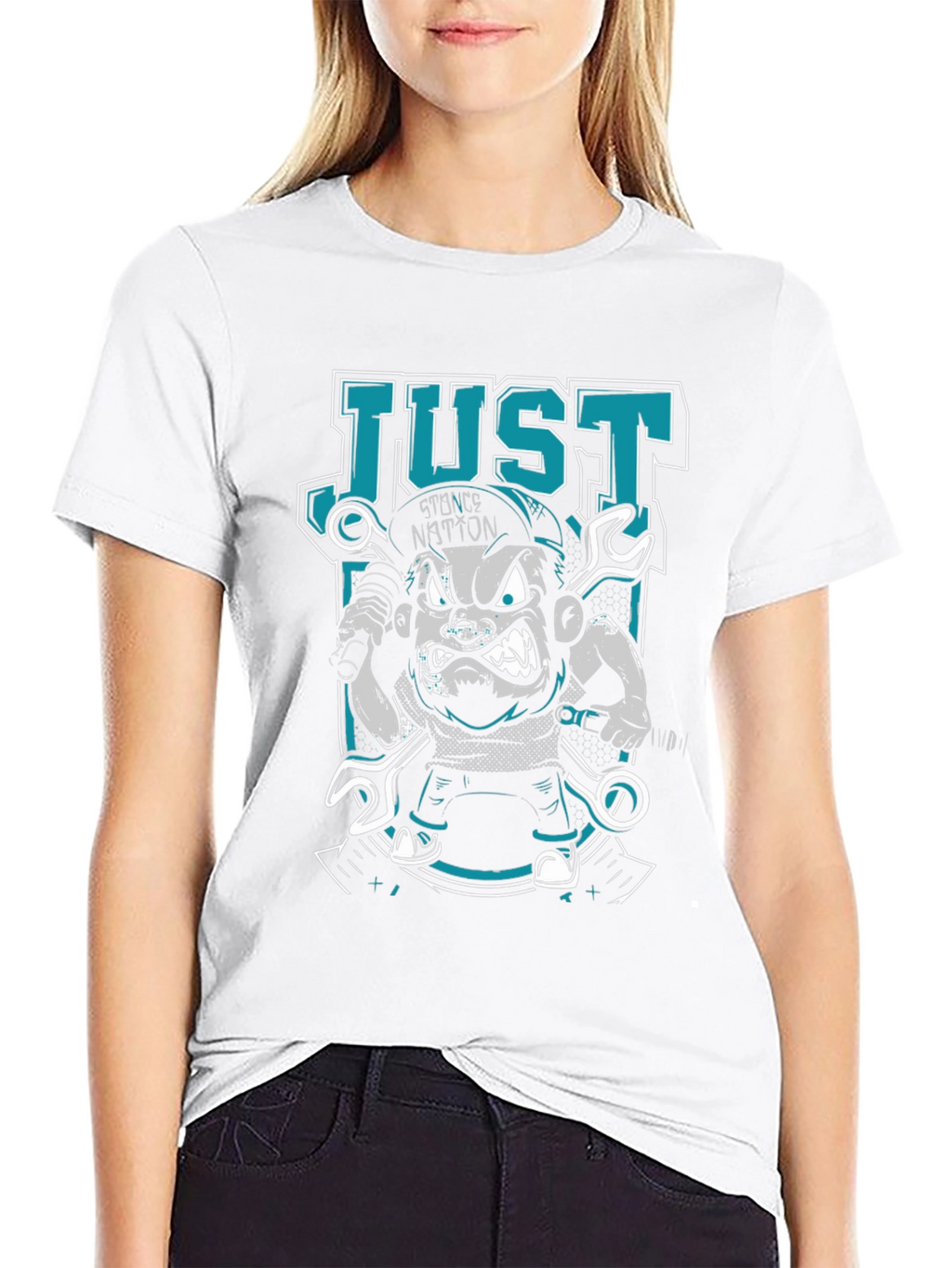 Stance Nation Cartoon Mechanic Graphic Tee