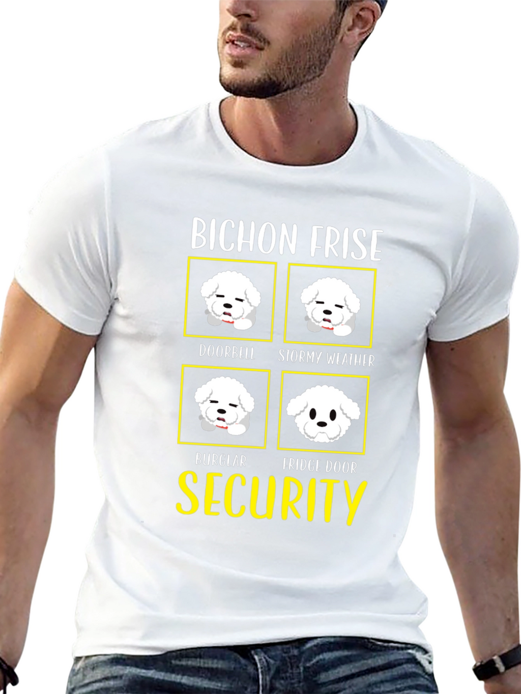 Bichon Frise Security T-Shirt
